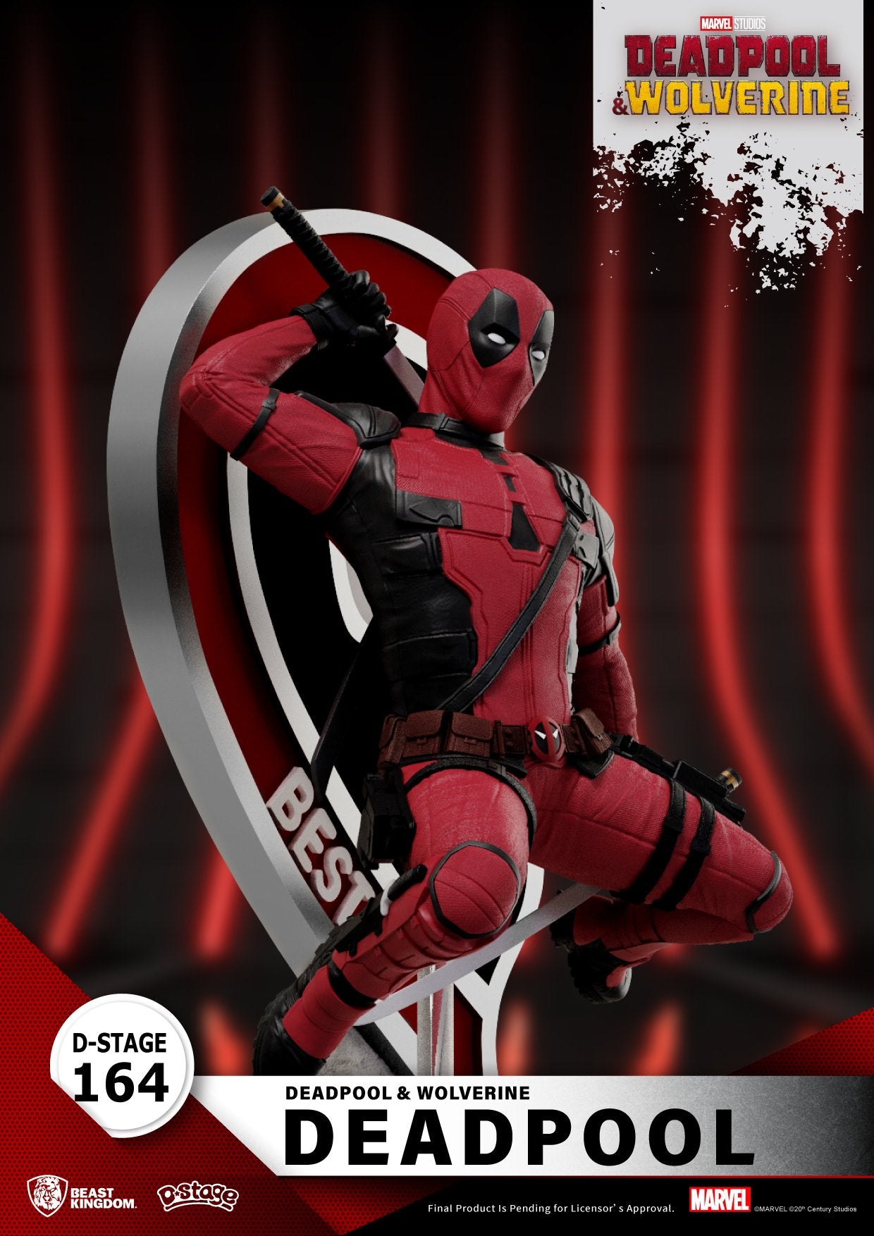 DEADPOOL & WOLVERINE- Deadpool - Diorama D-Stage