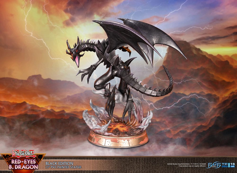YU-GI-OH! - Dragon noir aux yeux rouges - Statuette