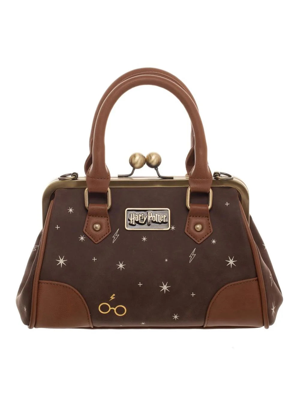 HARRY POTTER - Kiss Lock - Sac à Main Besace avec Charmes