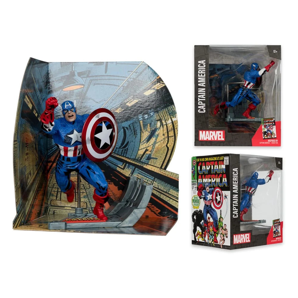 MARVEL - Captain America (Captain America #100) - Statuette