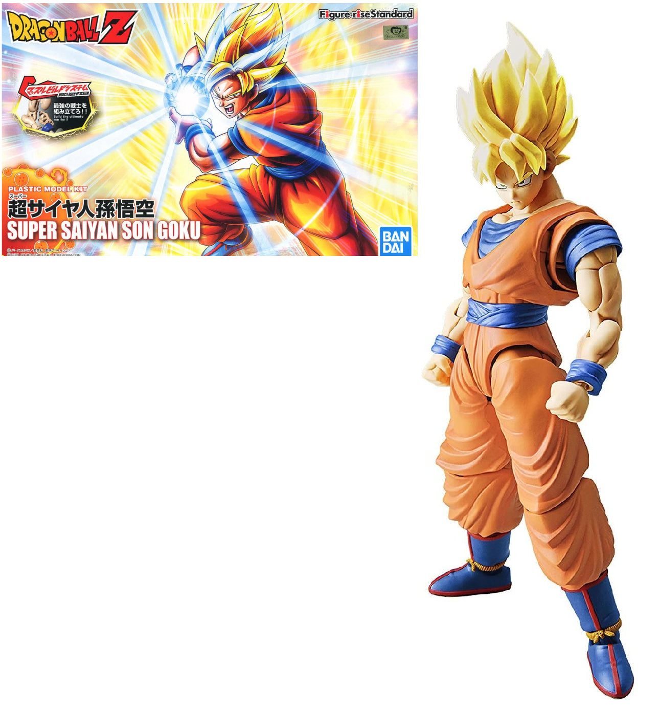 DRAGON BALL - Figure-rise Standard Super Saiyan Son Goku - Model Kit