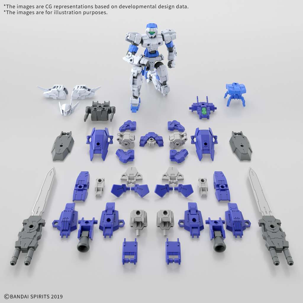 GUNDAM - 30MM 1/144 eEXM-17FA FULL ARMOR ALTO - Model Kit