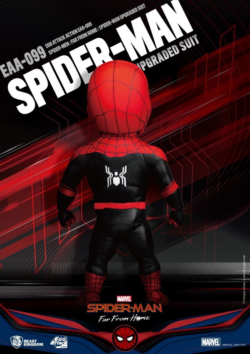 MARVEL - Spider-Man : Far From Home Upgraded Suit - Egg Attack Action