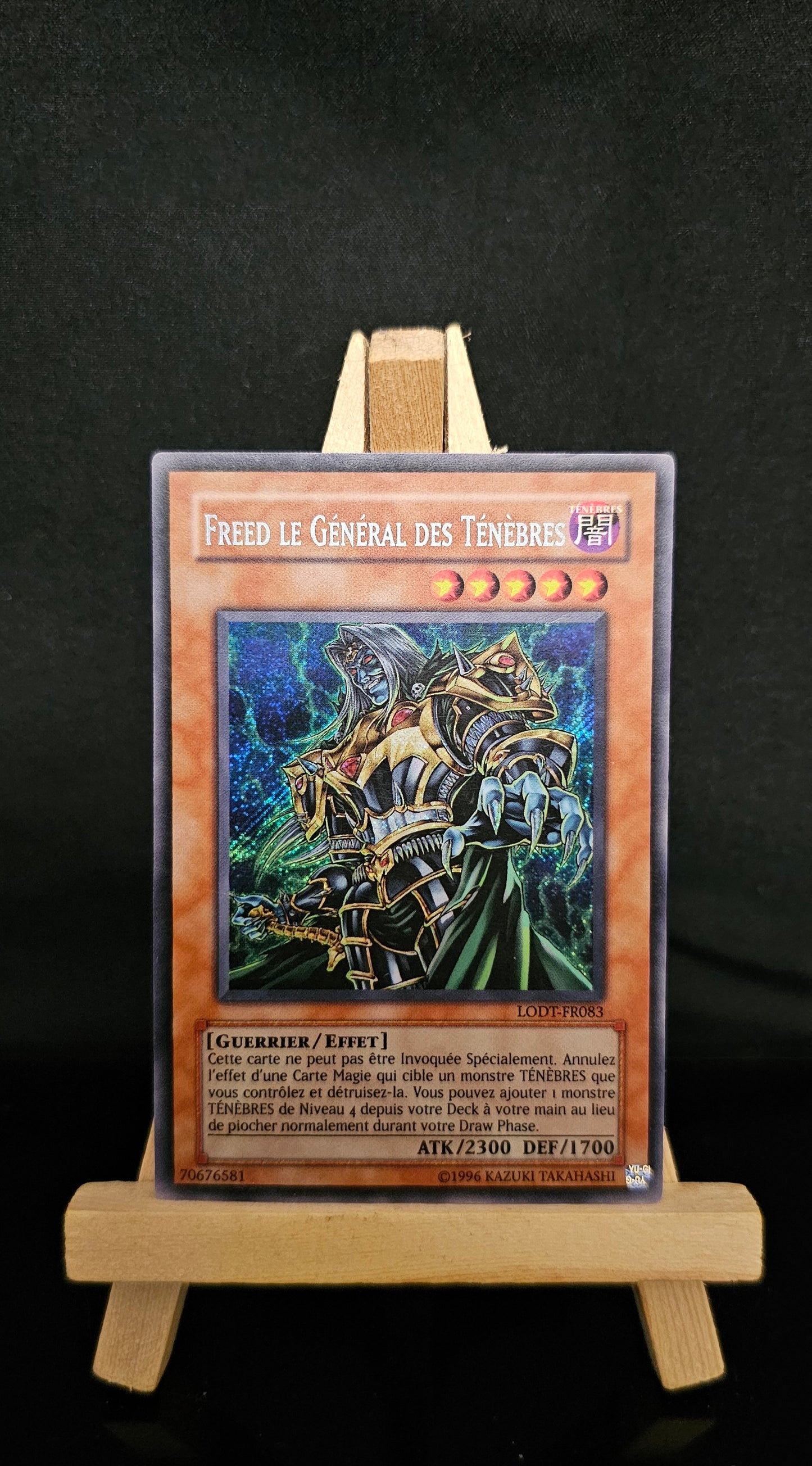 Yu-Gi-Oh! - Freed Le Général Des Ténèbres - LODT-FR083