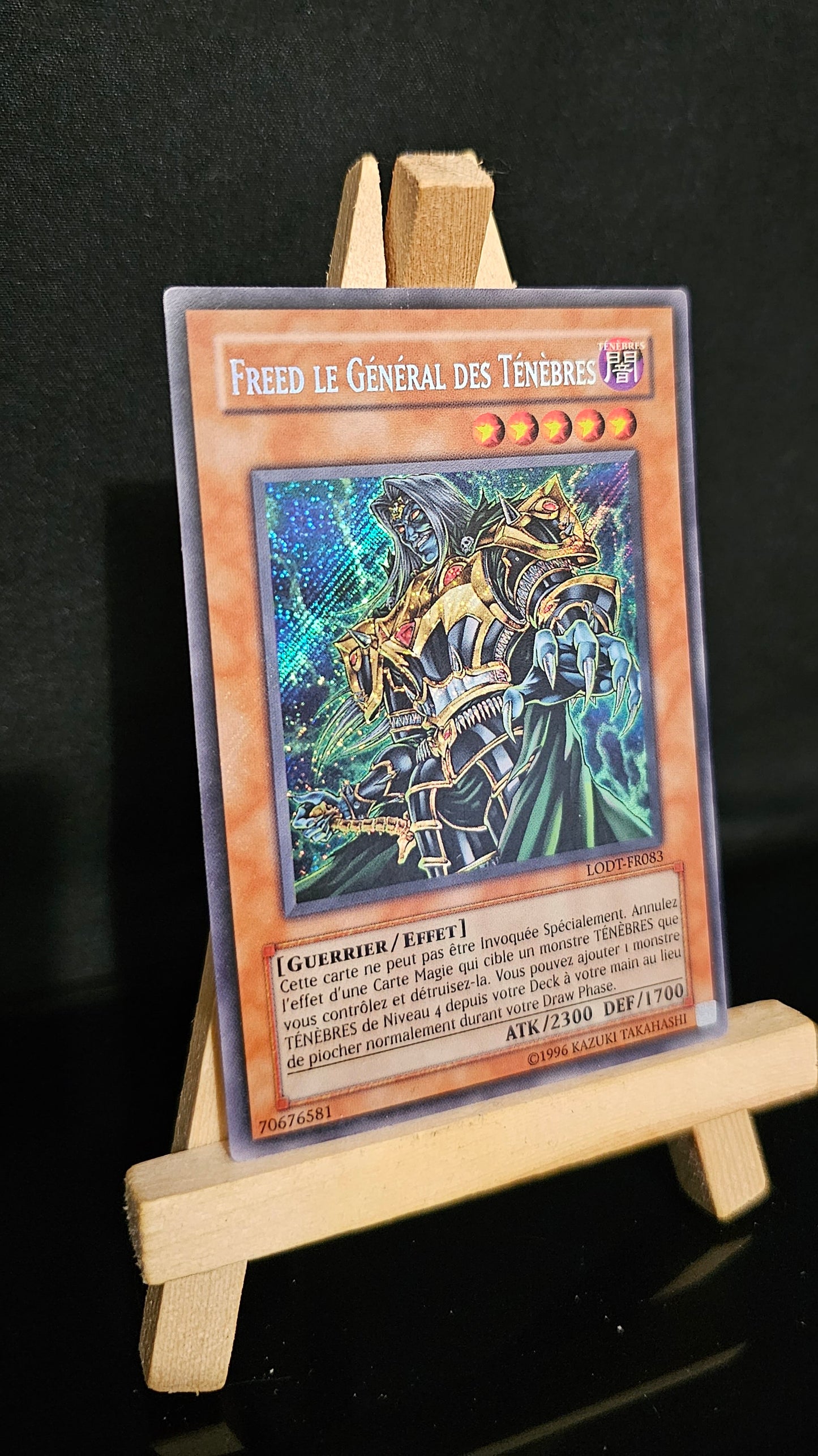 Yu-Gi-Oh! - Freed Le Général Des Ténèbres - LODT-FR083