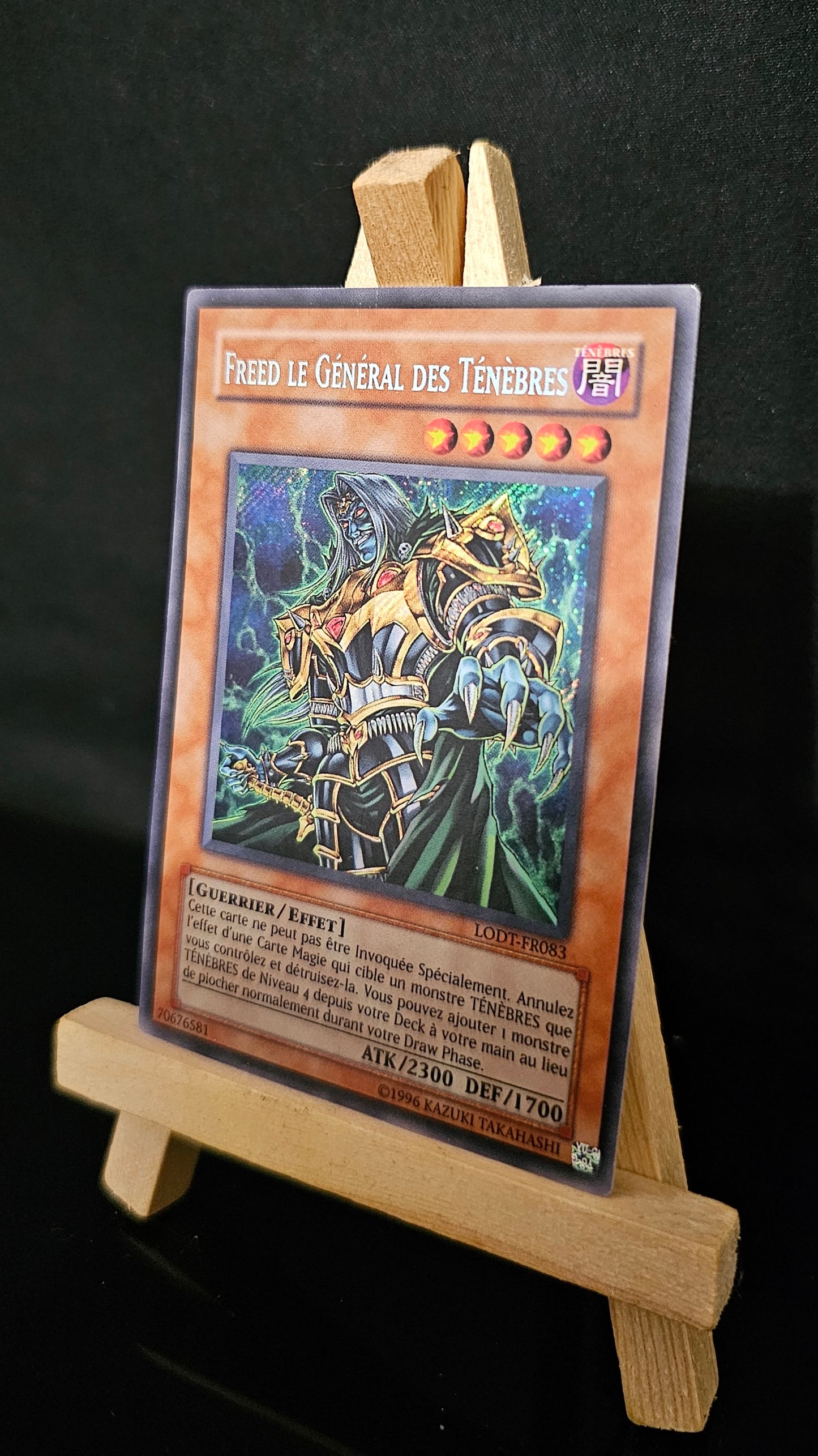 Yu-Gi-Oh! - Freed Le Général Des Ténèbres - LODT-FR083