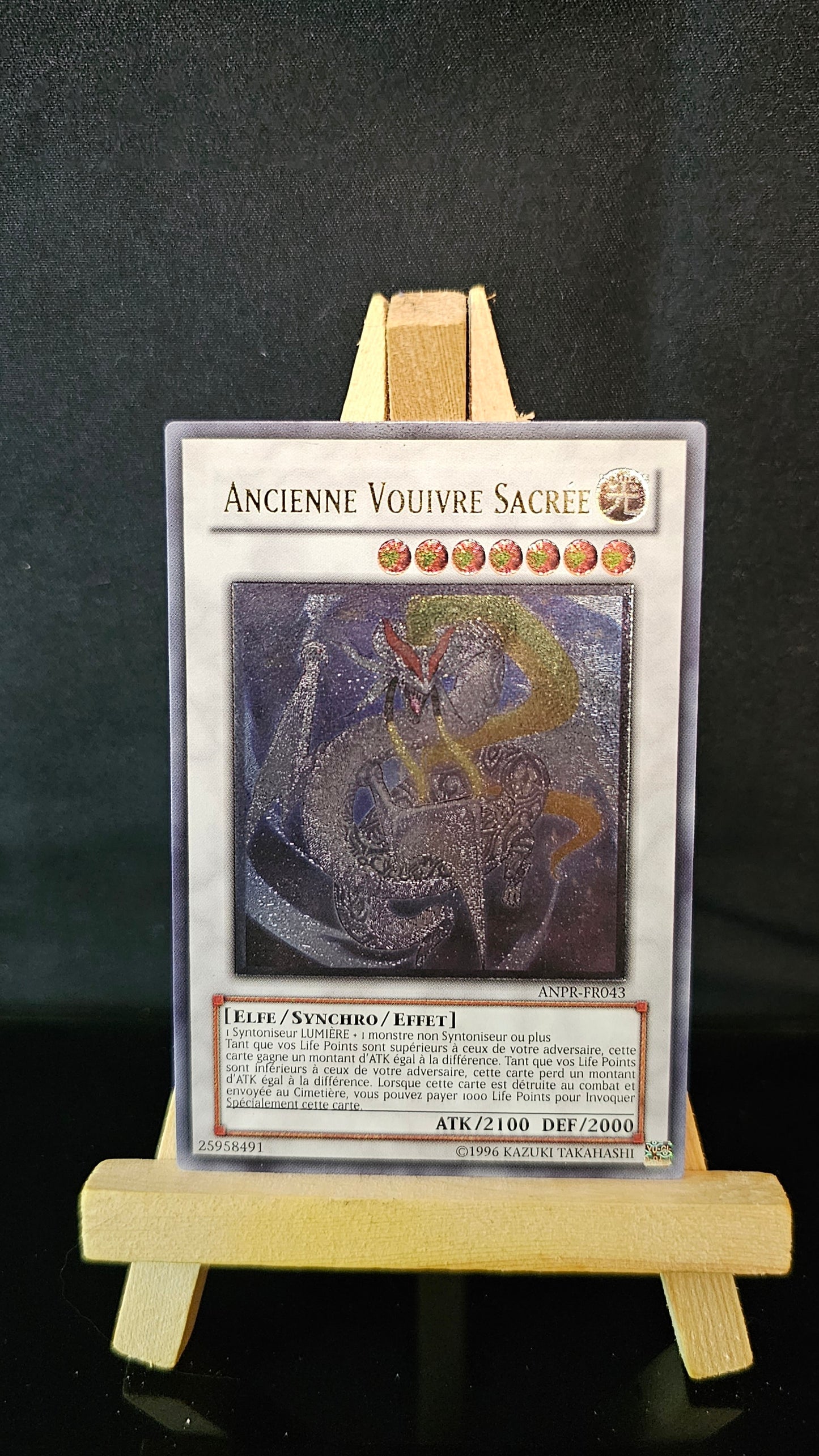 Yu-Gi-Oh! - Ancienne Vouivre Sacrée - ANPR-FR043