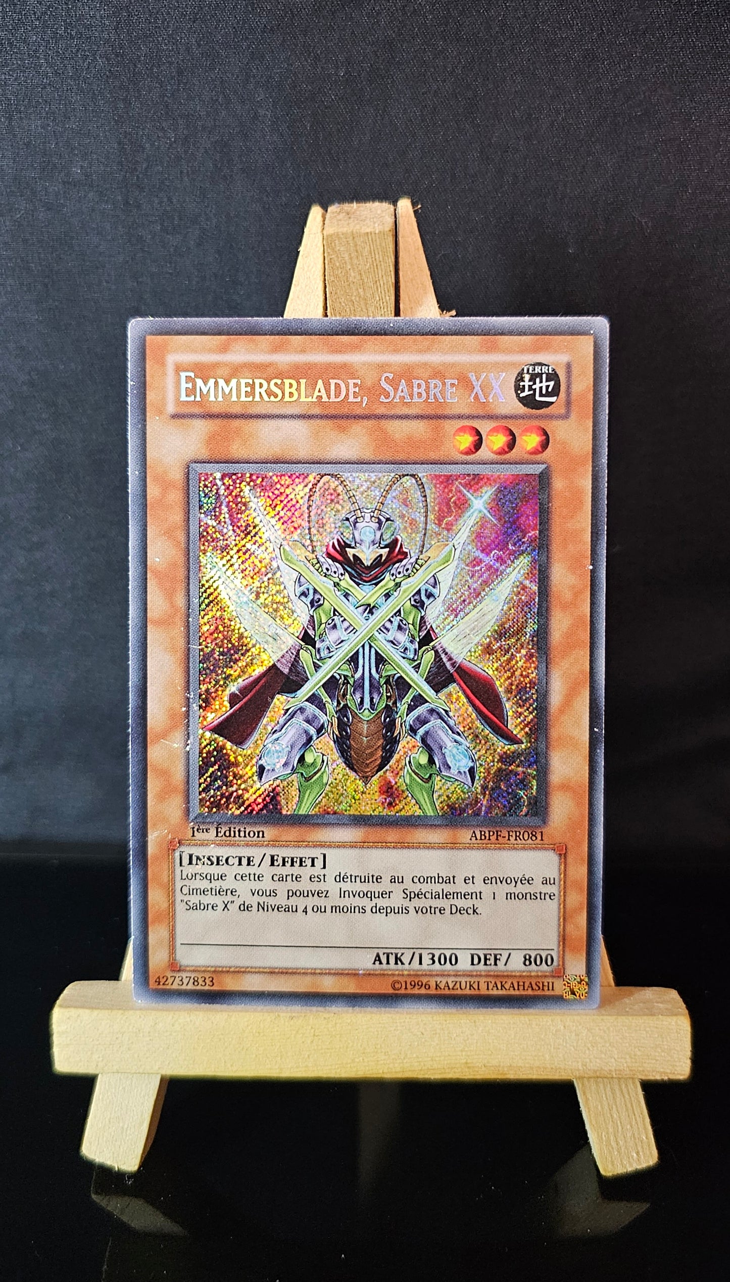 Yu-Gi-Oh! - Emmersblade, Sabre XX - ABPF-FR081 - 1ère Edition