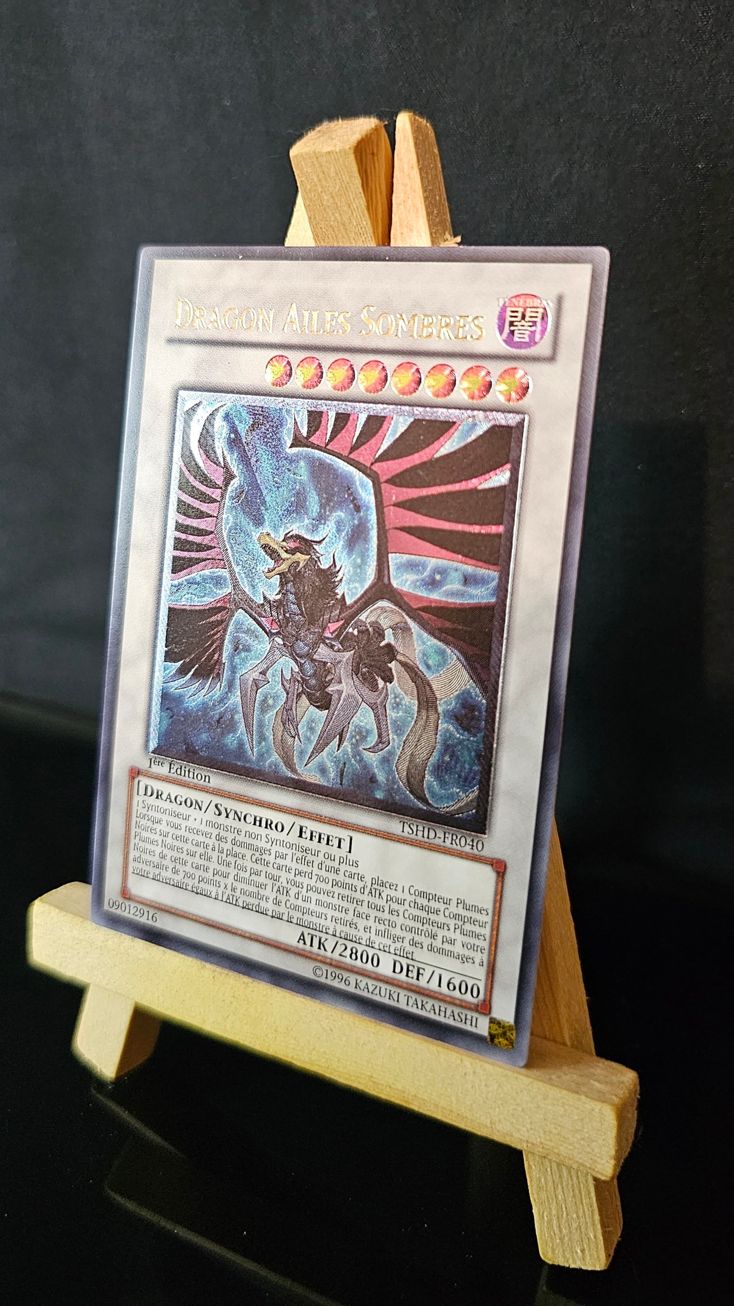 Yu-Gi-Oh! - Dragon Ailes Sombres - TSHD-FR040 - FR - 1ère Edition