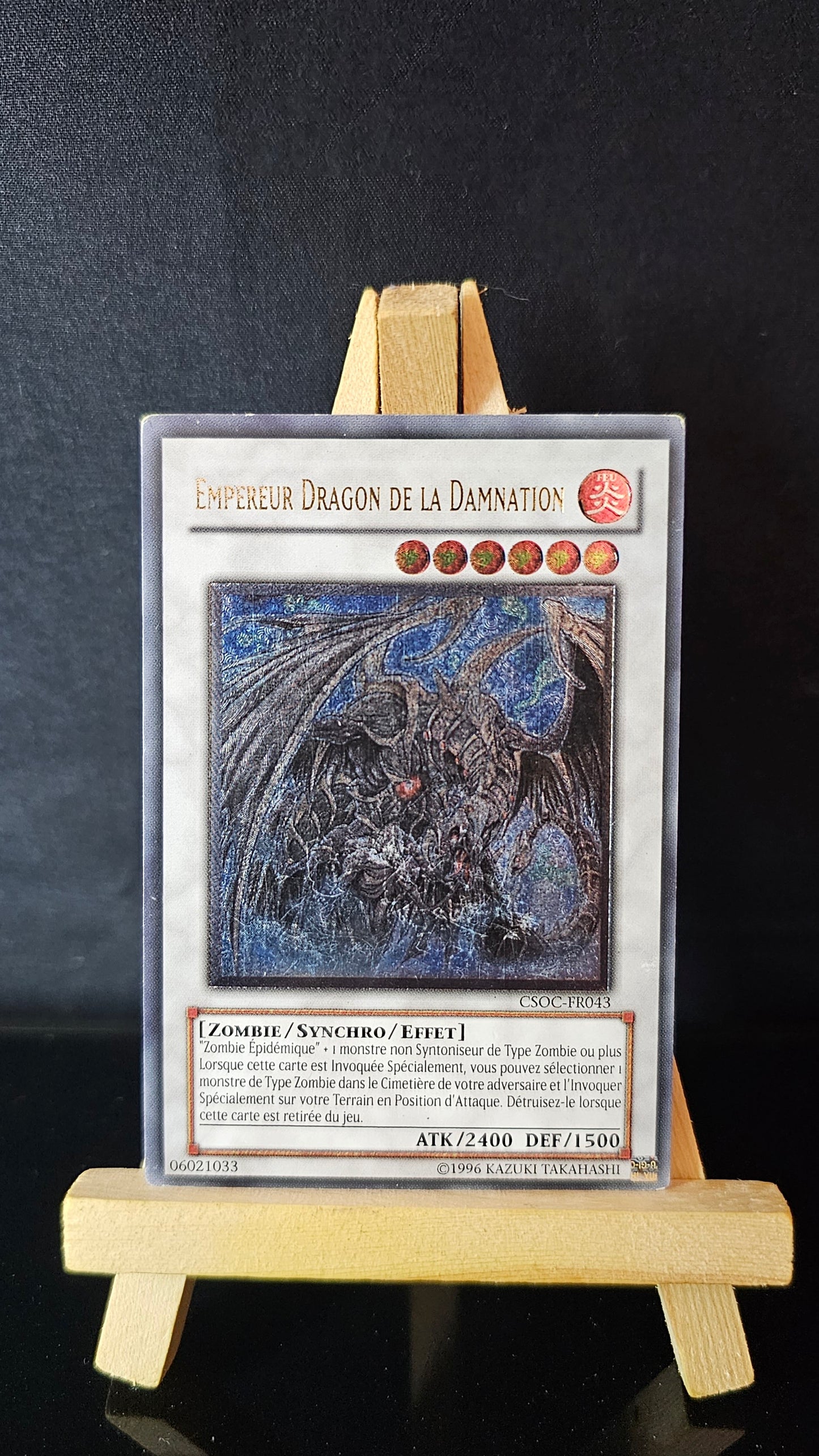 Yu-Gi-Oh! - Empereur Dragon De La Damnation - CSOC-FR043 - FR