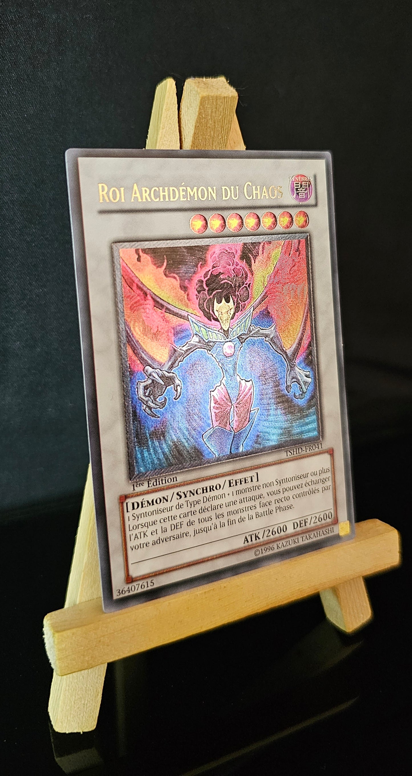 Yu-Gi-Oh! - Roi Archdémon Du Chaos - TSHD-FR041 - FR - 1ère Edition