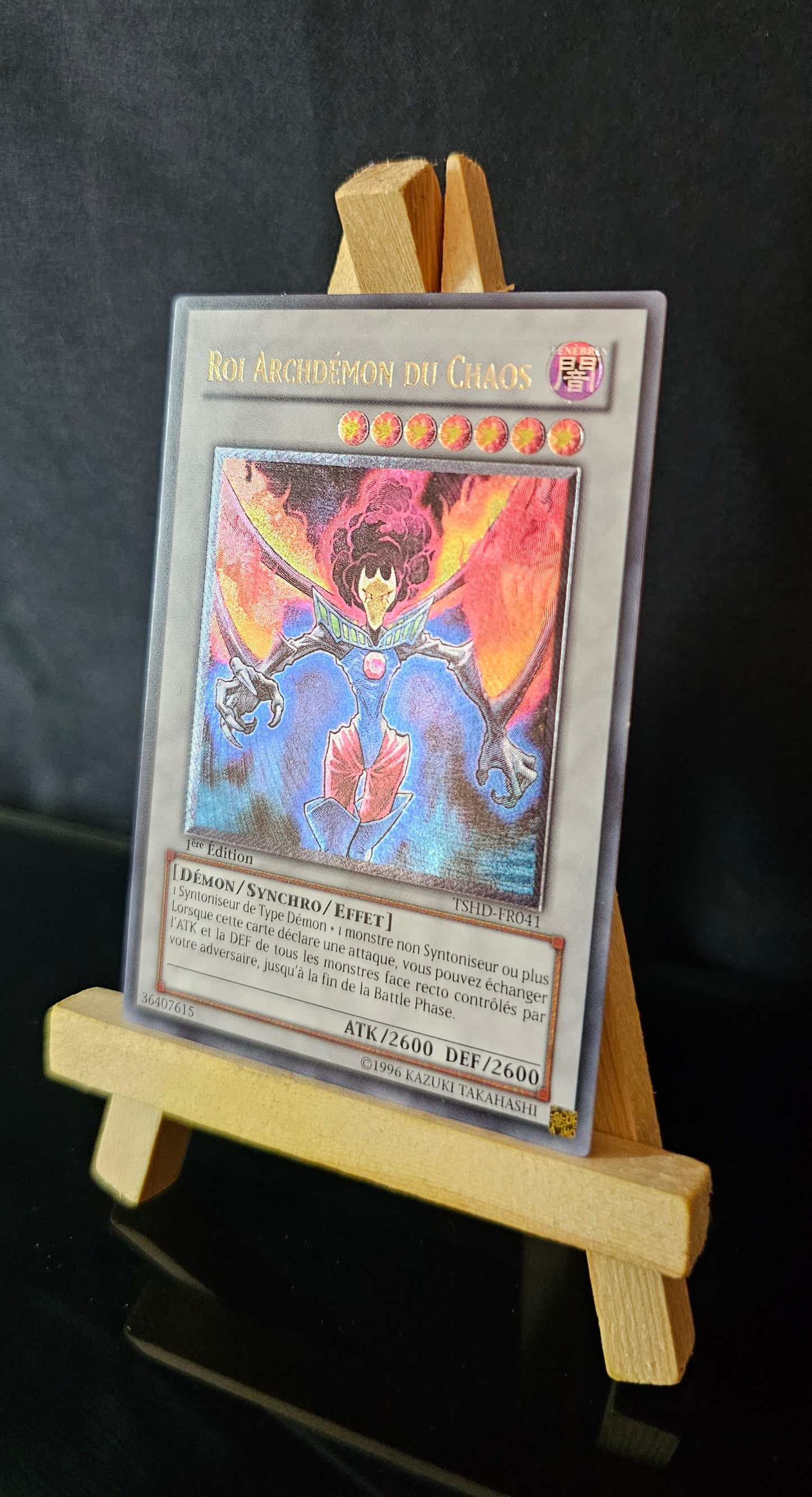 Yu-Gi-Oh! - Roi Archdémon Du Chaos - TSHD-FR041 - FR - 1ère Edition