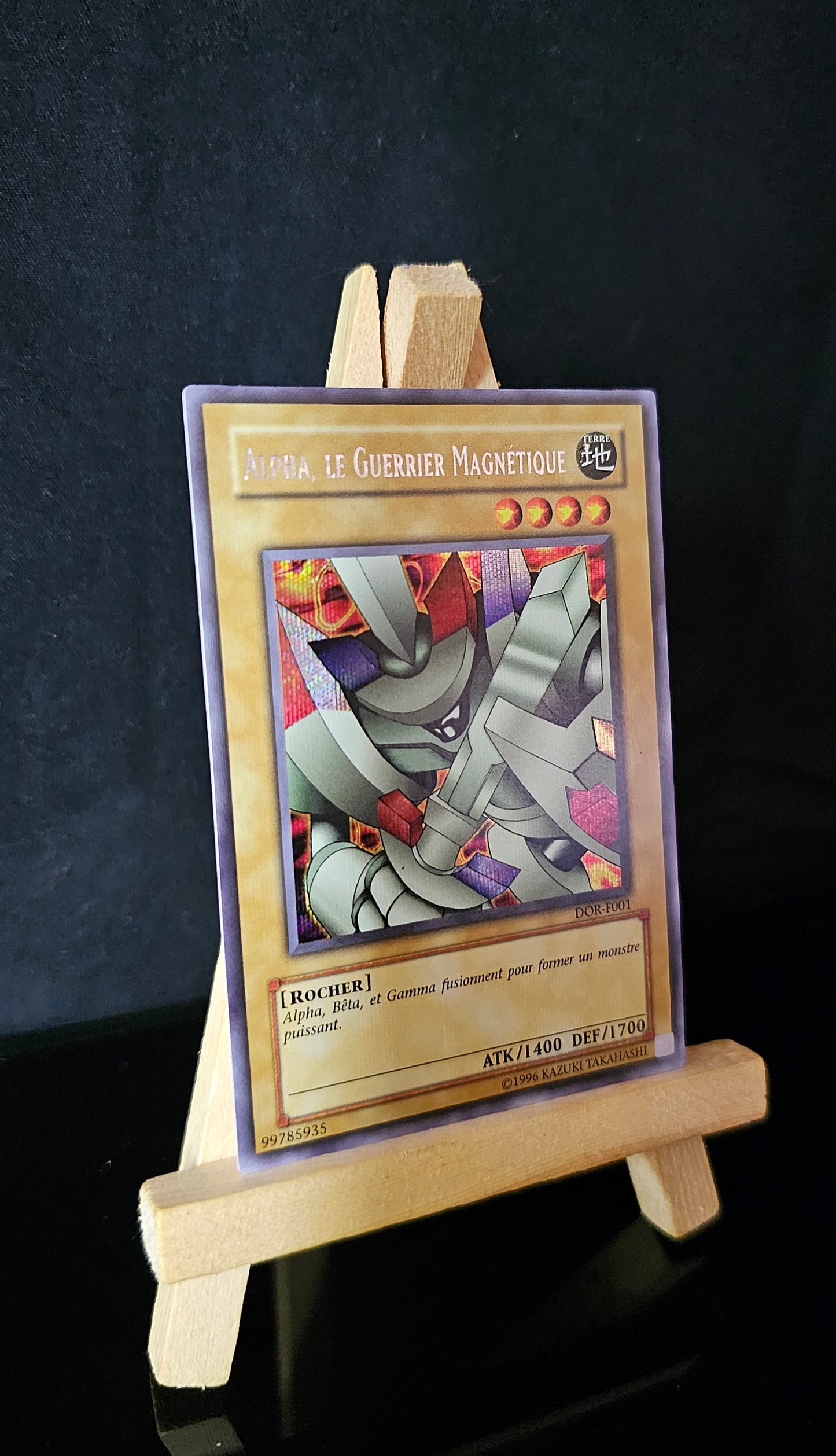 Yu-Gi-Oh! - Alpha, Le Guerrier Magnétique - DOR-FR001