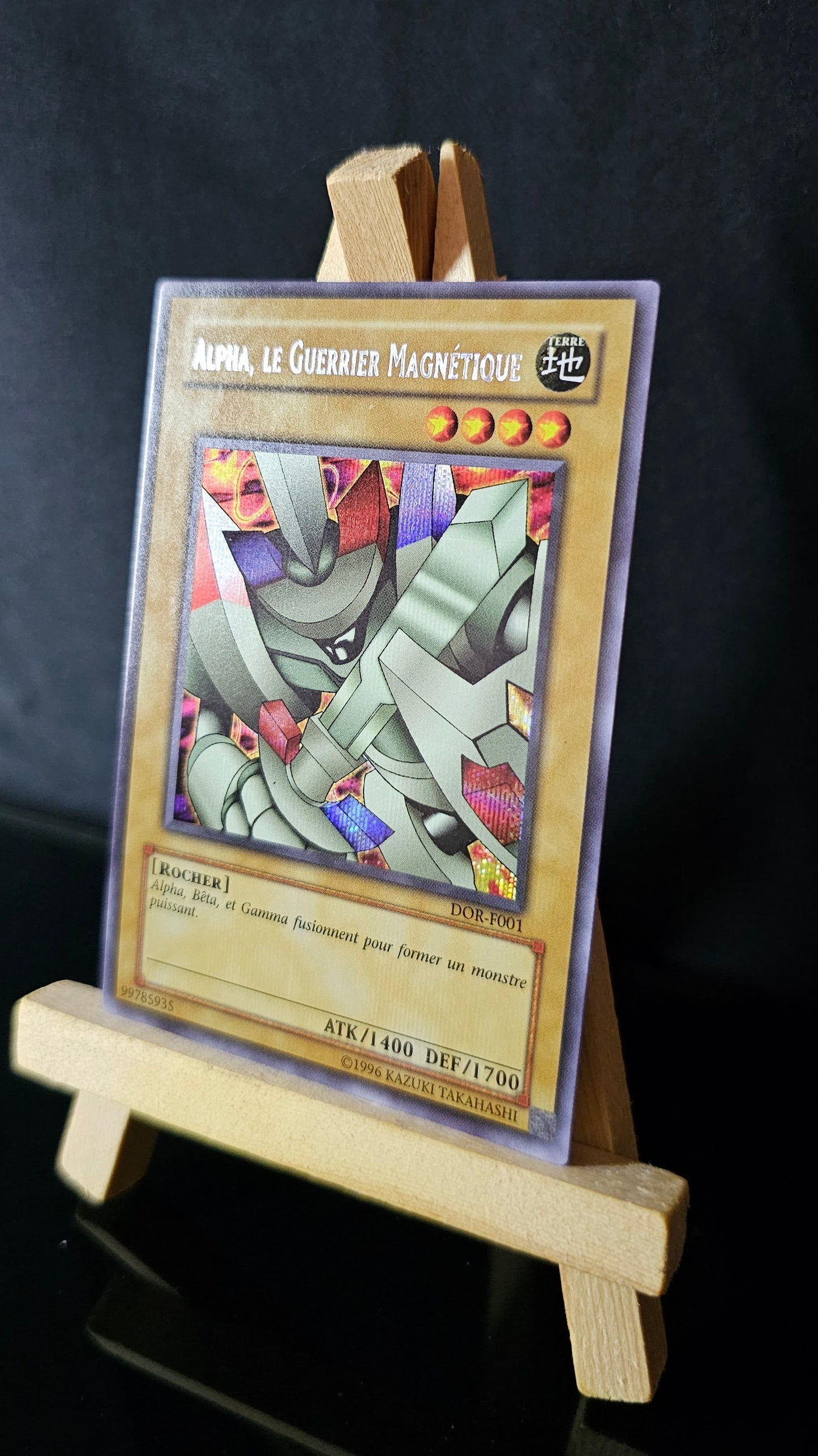 Yu-Gi-Oh! - Alpha, Le Guerrier Magnétique - DOR-FR001