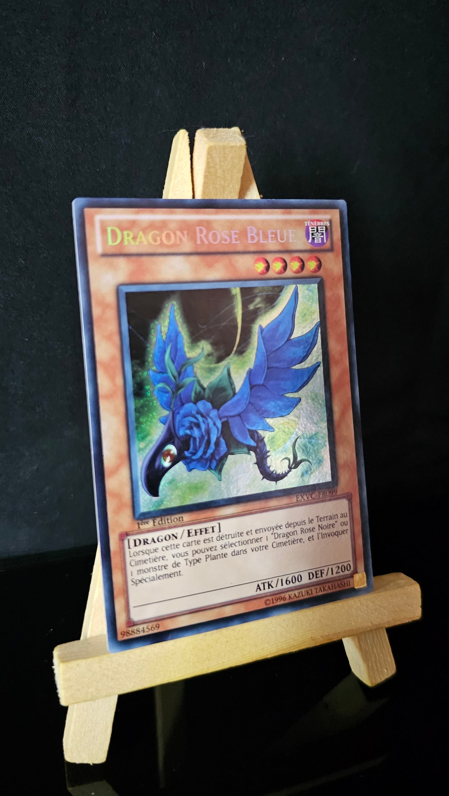 Yu-Gi-Oh! - Dragon Rose Bleue - EXVC-FR099 - 1ère Edition