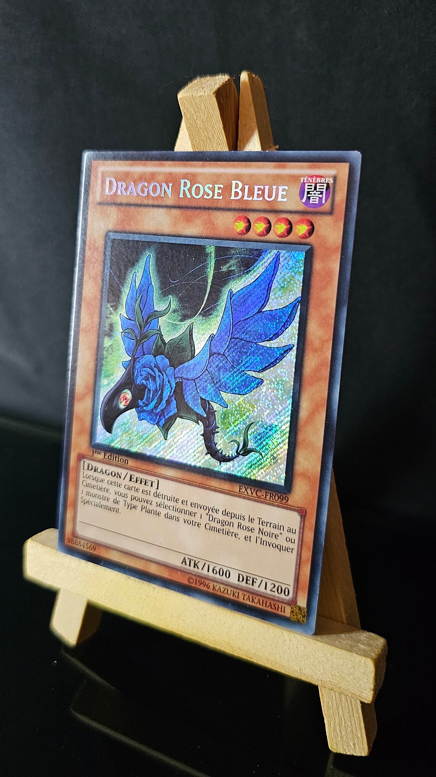 Yu-Gi-Oh! - Dragon Rose Bleue - EXVC-FR099 - 1ère Edition