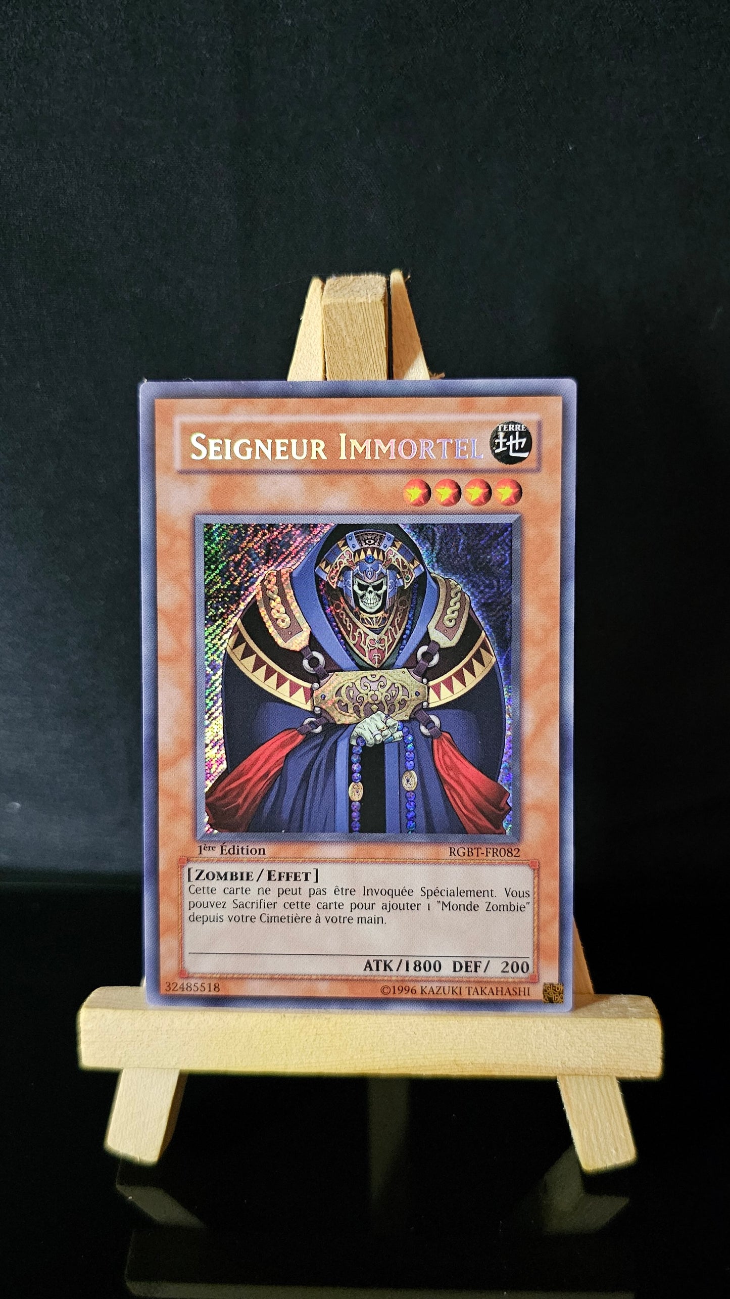 Yu-Gi-Oh! - Seigneur Immortel - RGBT-FR082 - 1ère Edition