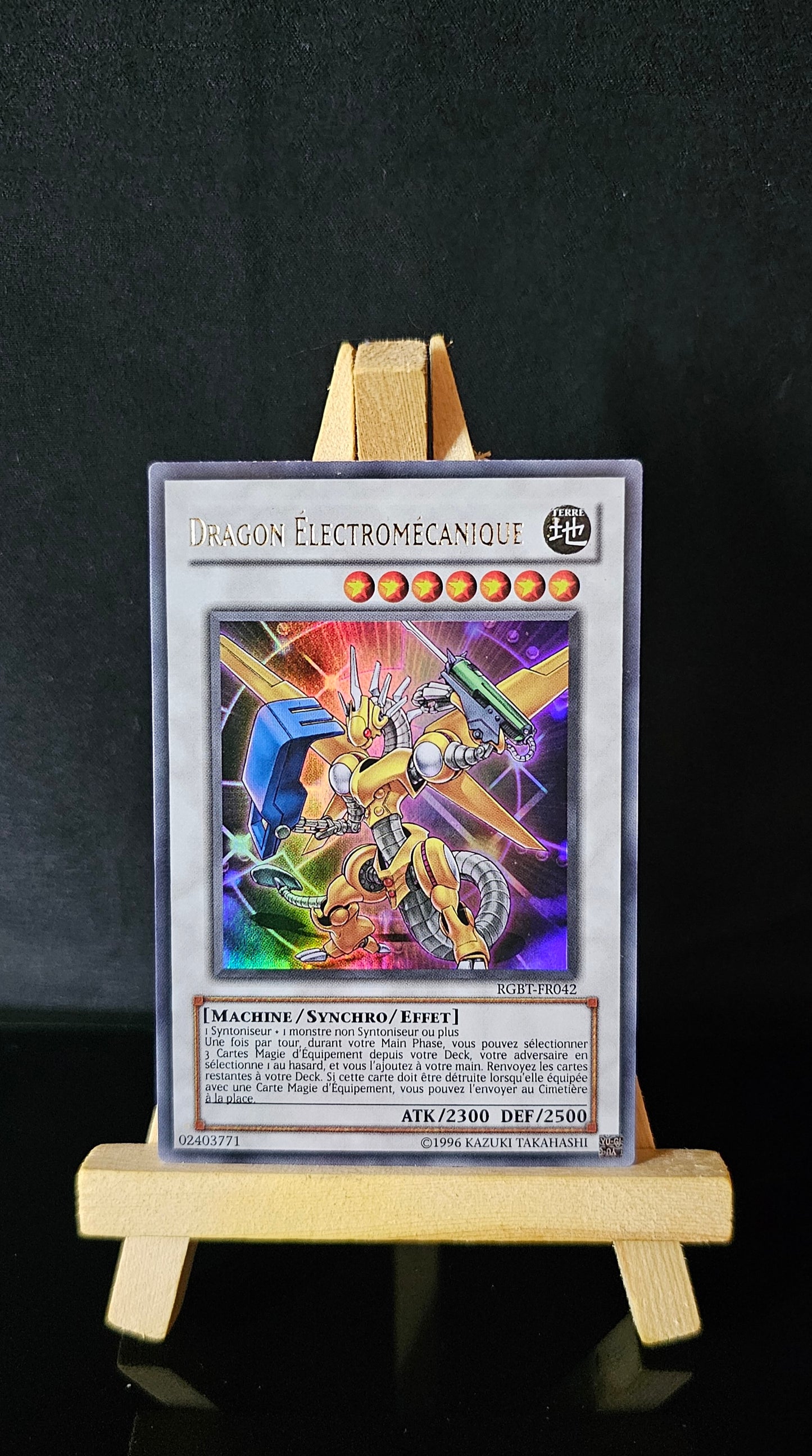 Yu-Gi-Oh! - Dragon Electromagnétique - RGBT-FR042