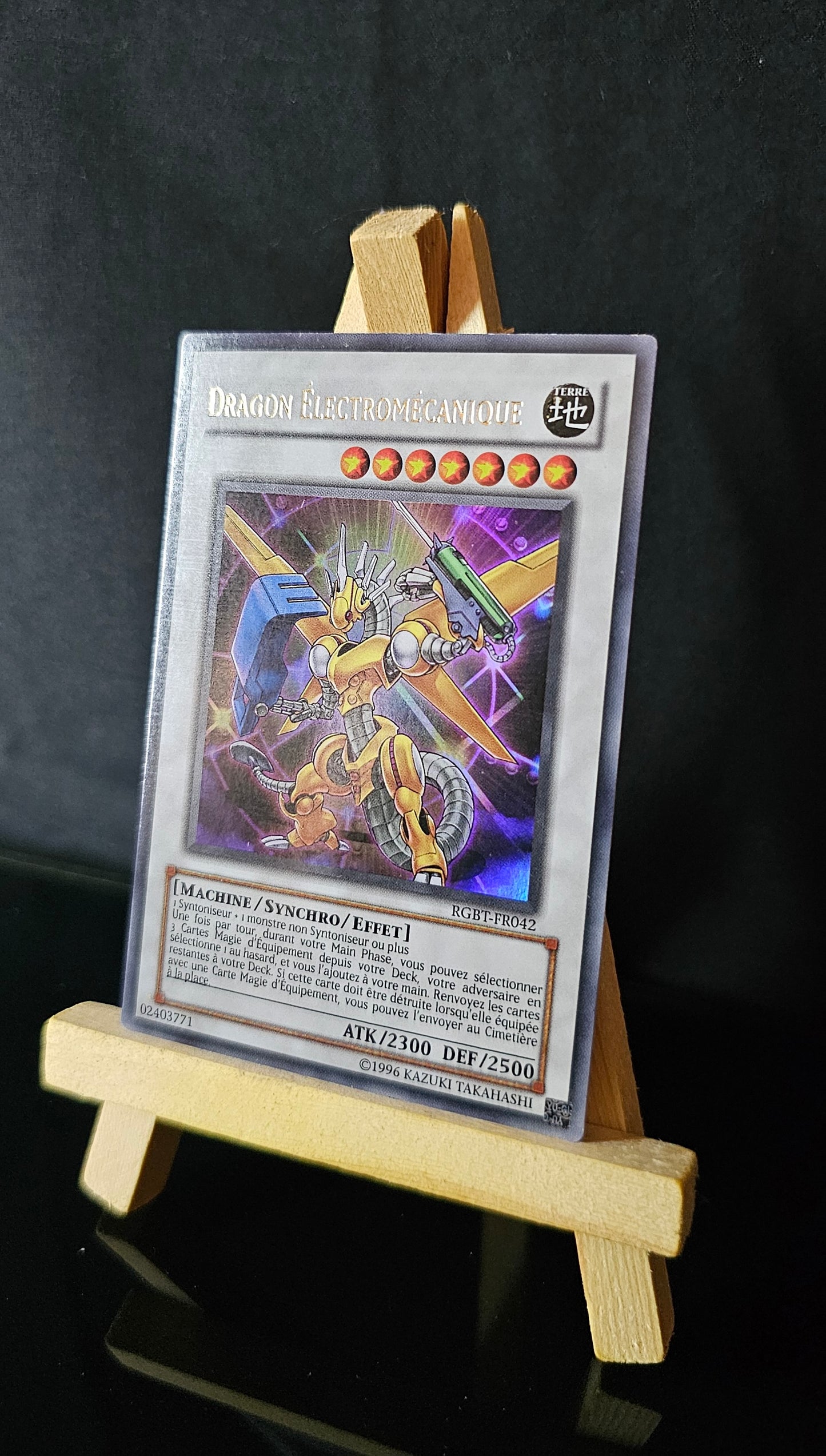 Yu-Gi-Oh! - Dragon Electromagnétique - RGBT-FR042