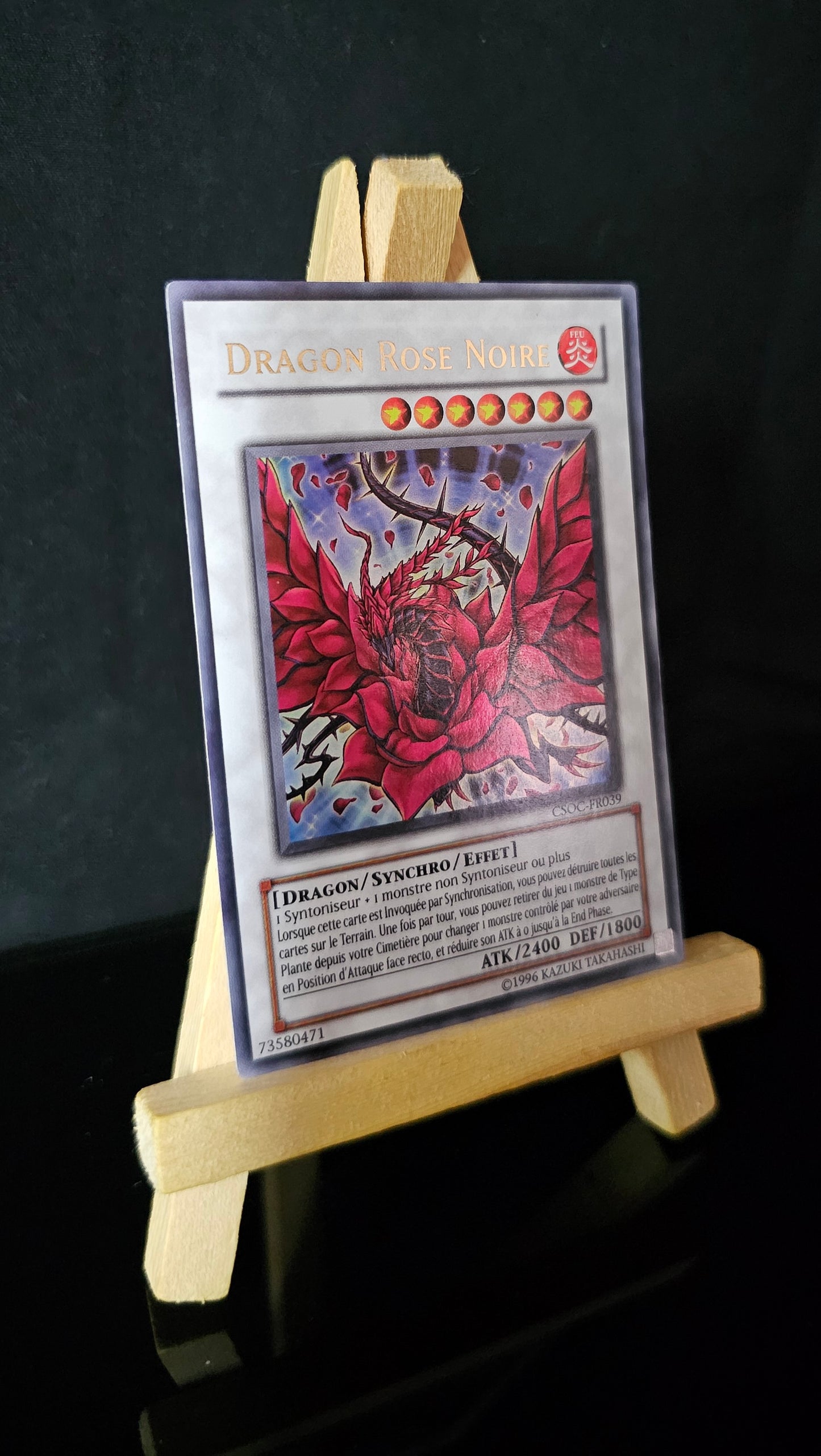 Yu-Gi-Oh! - Dragon Rose Noire - CSOC-FR039