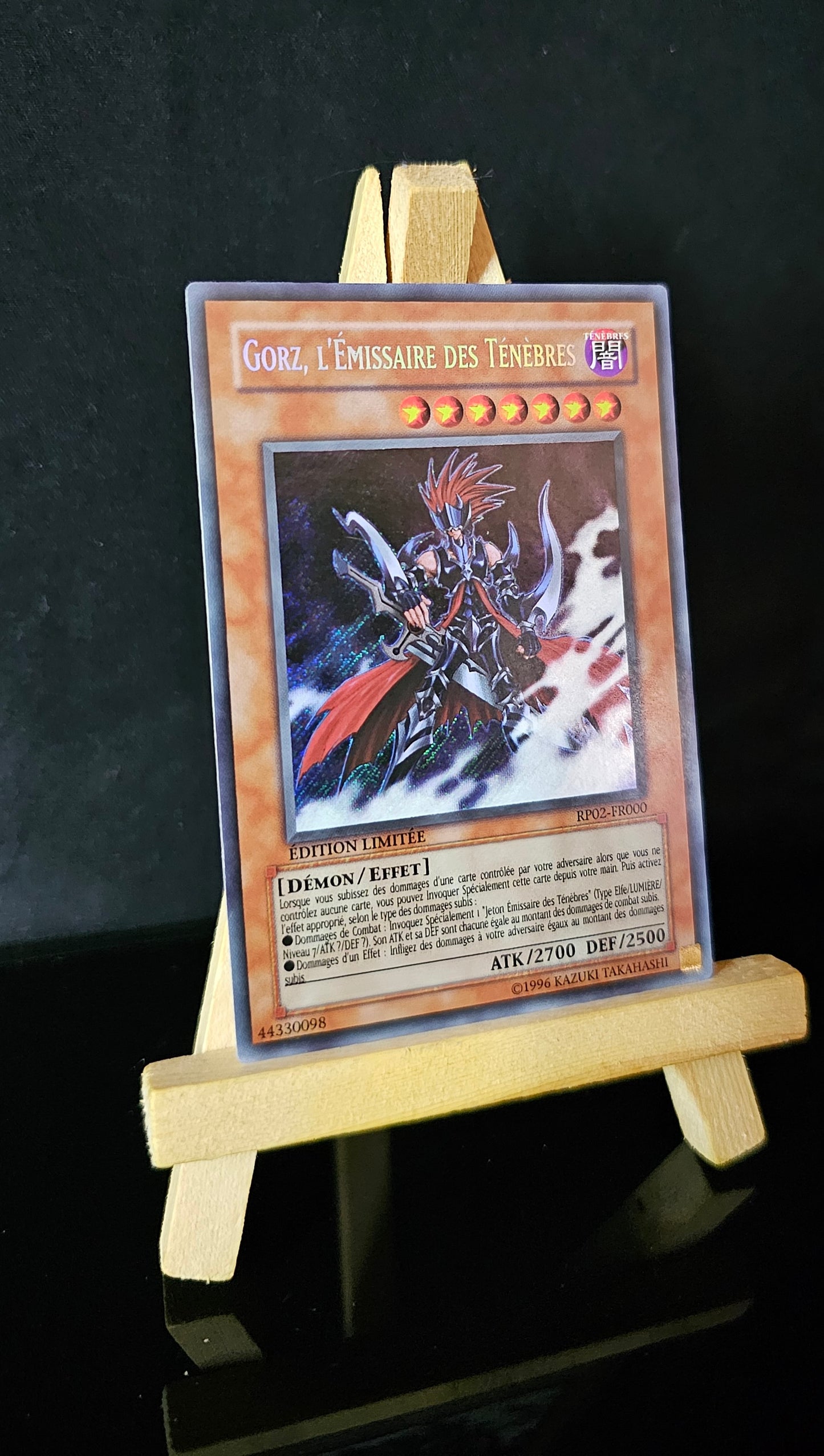 Yu-Gi-Oh! - Gorz, L'Emissaire Des Ténèbres - RP02-FR000 - Edition Limitée