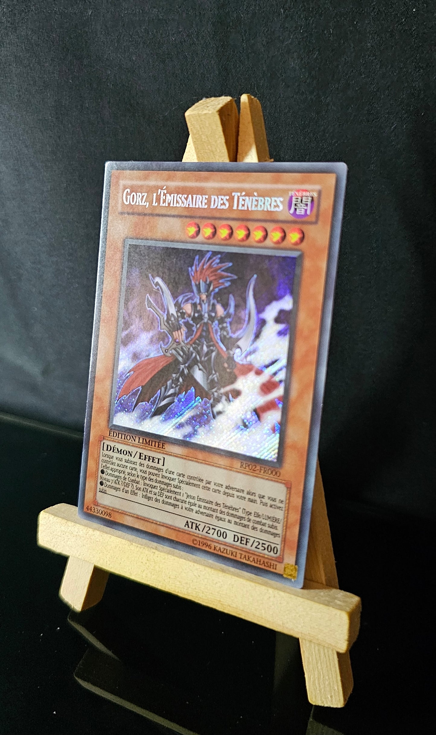 Yu-Gi-Oh! - Gorz, L'Emissaire Des Ténèbres - RP02-FR000 - Edition Limitée