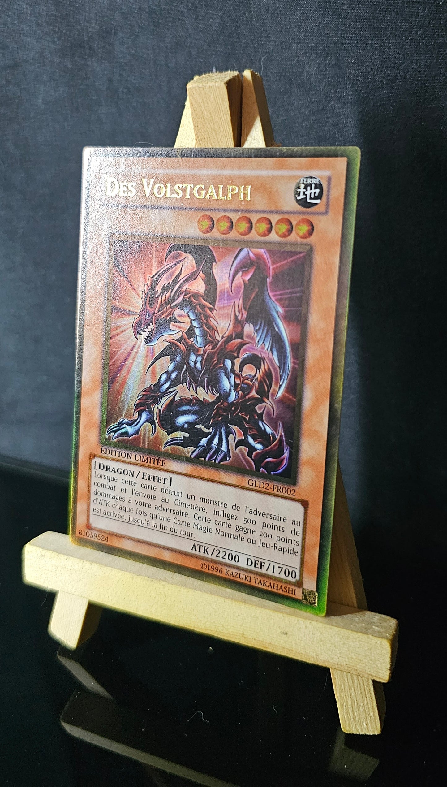 Yu-Gi-Oh! - Des Volstgalph - GLD2-FR002 - EDITION LIMITEE