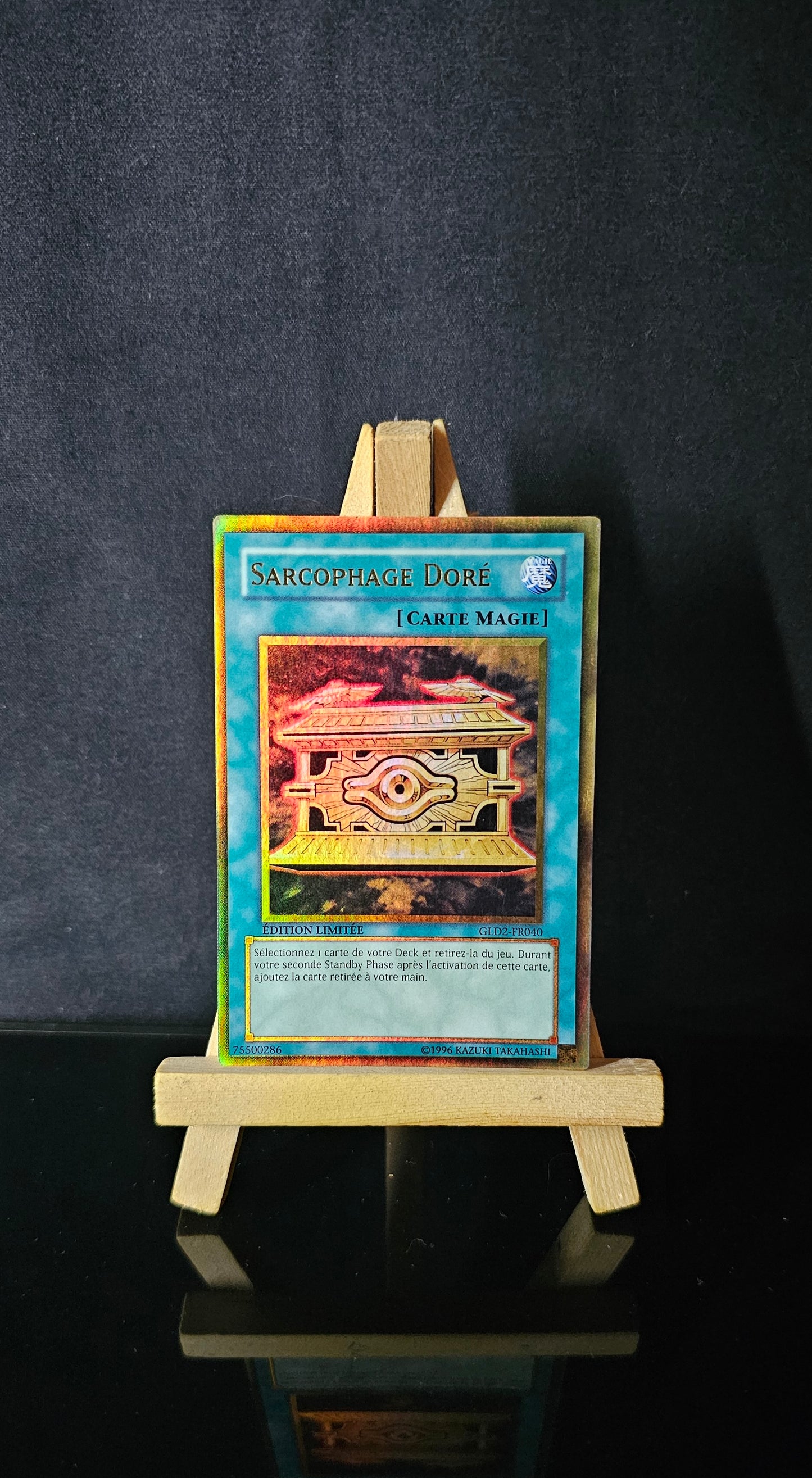 Yu-Gi-Oh! - Sarcophage Doré - GLD2-FR040 - EDITION LIMITEE