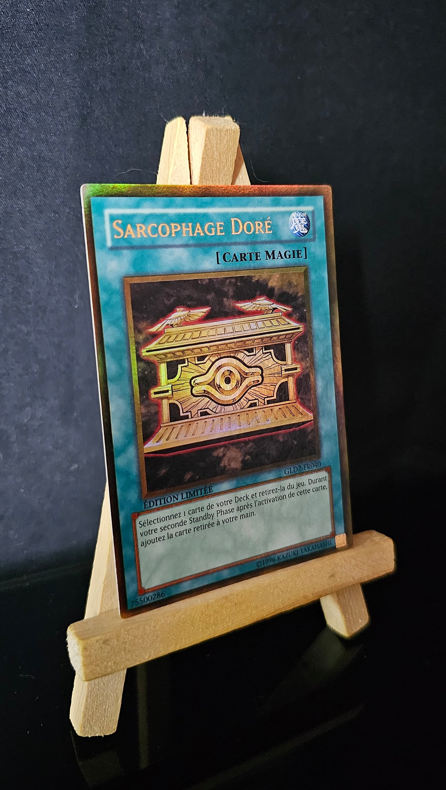 Yu-Gi-Oh! - Sarcophage Doré - GLD2-FR040 - EDITION LIMITEE