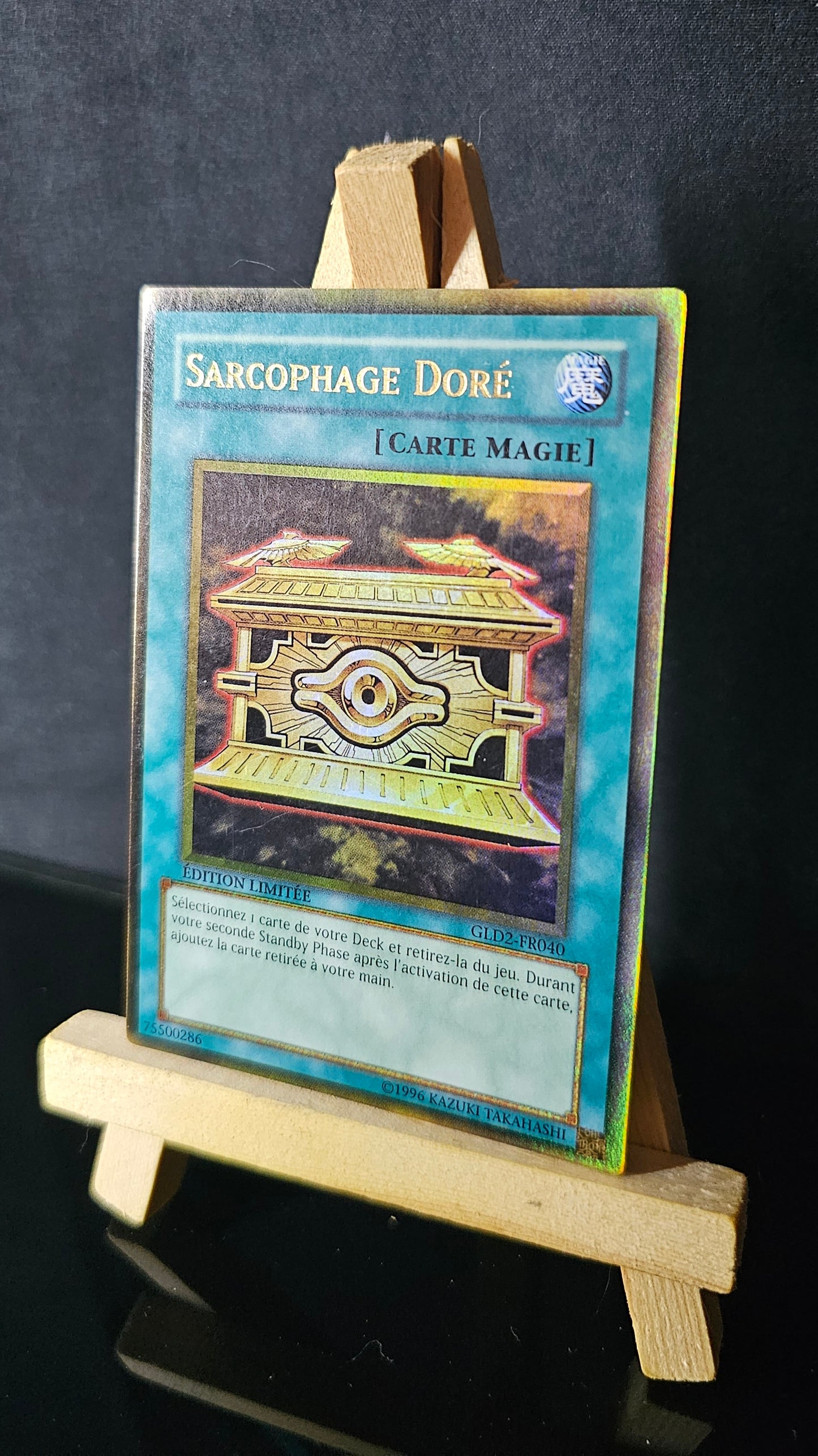 Yu-Gi-Oh! - Sarcophage Doré - GLD2-FR040 - EDITION LIMITEE