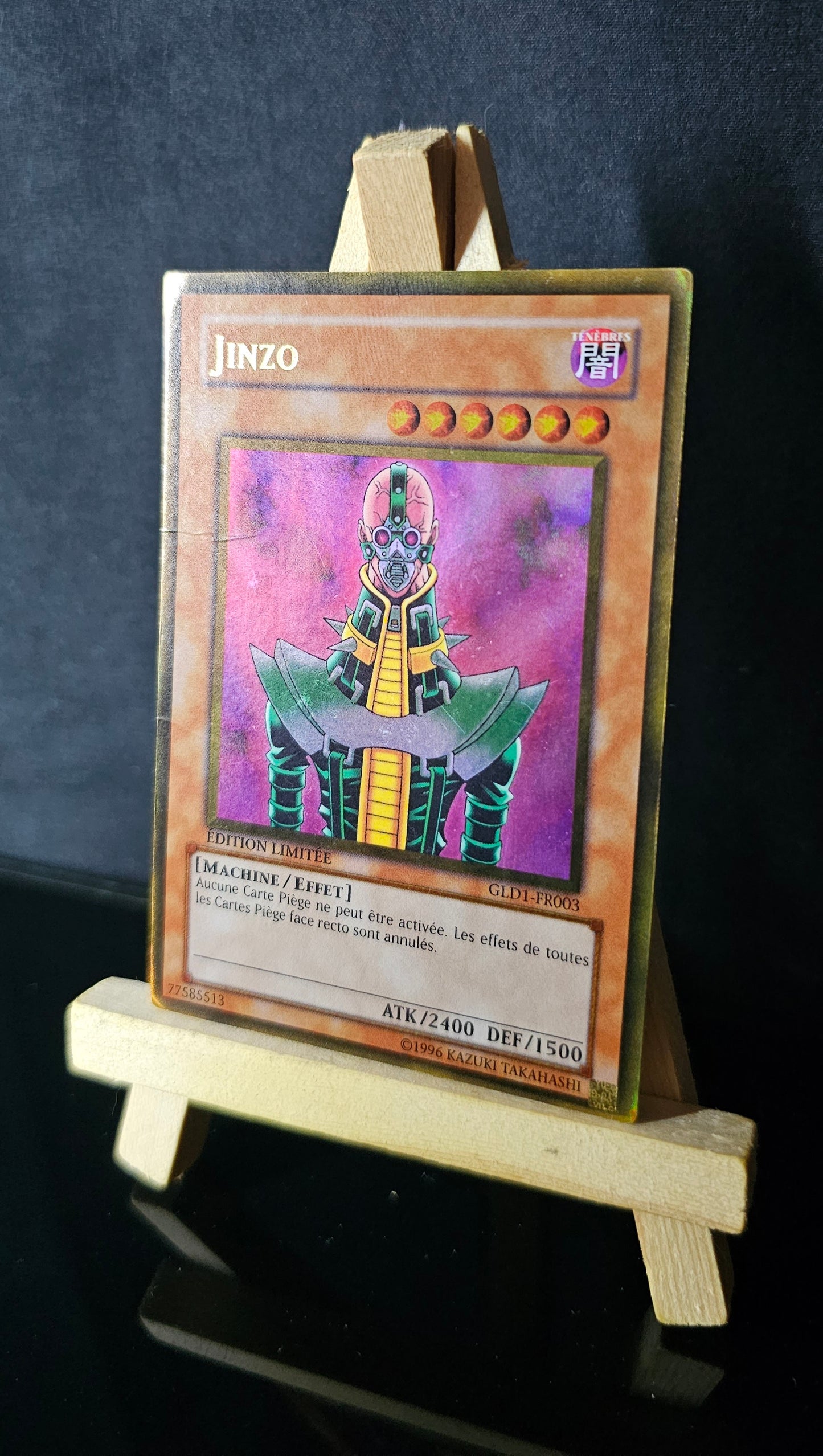 Yu-Gi-Oh! - Jinzo - GLD1-FR003 - EDITION LIMITEE