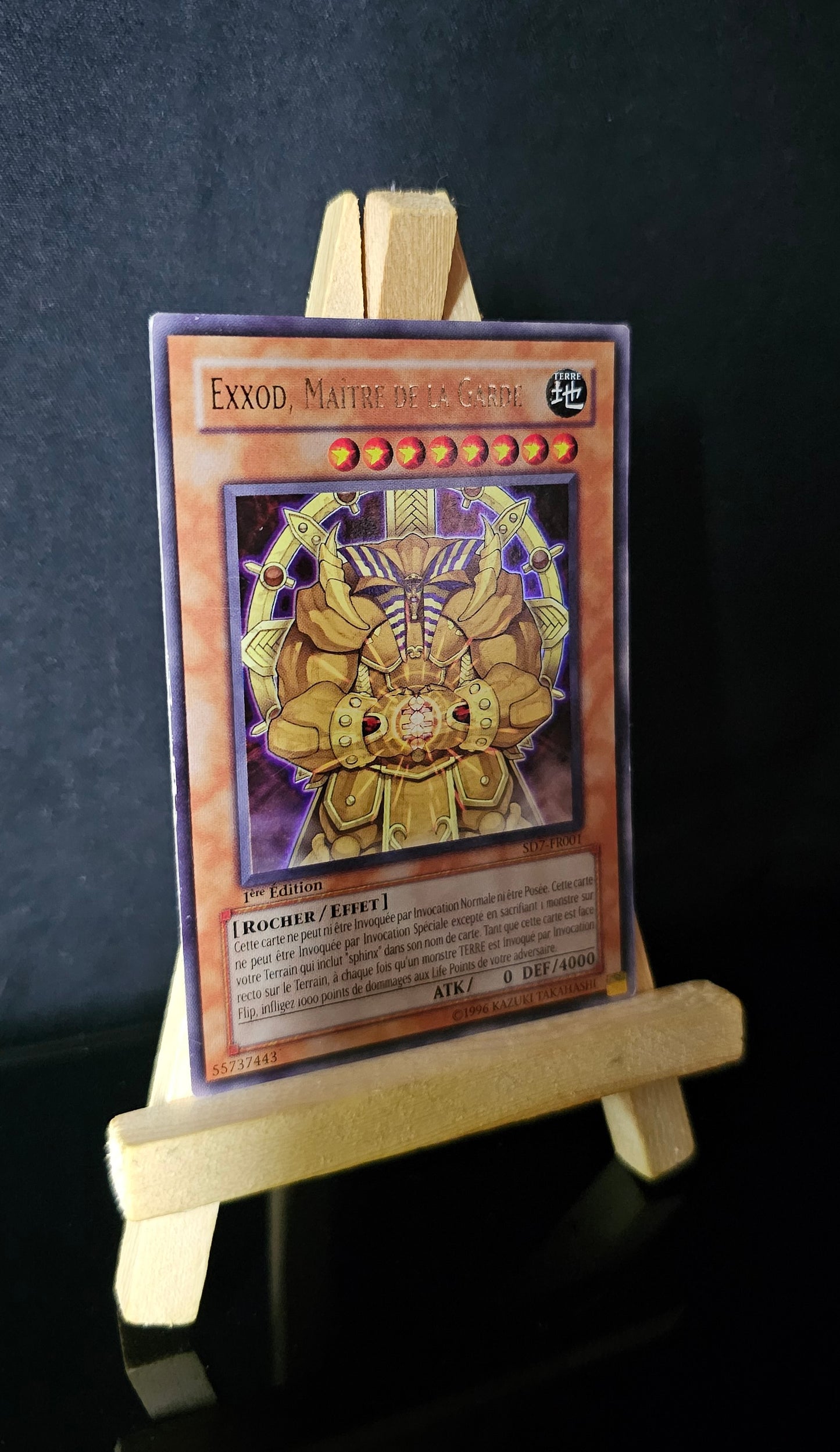 Yu-Gi-Oh! - Exxod, Maître De La Garde - SD7-FR001 - 1ère Edition