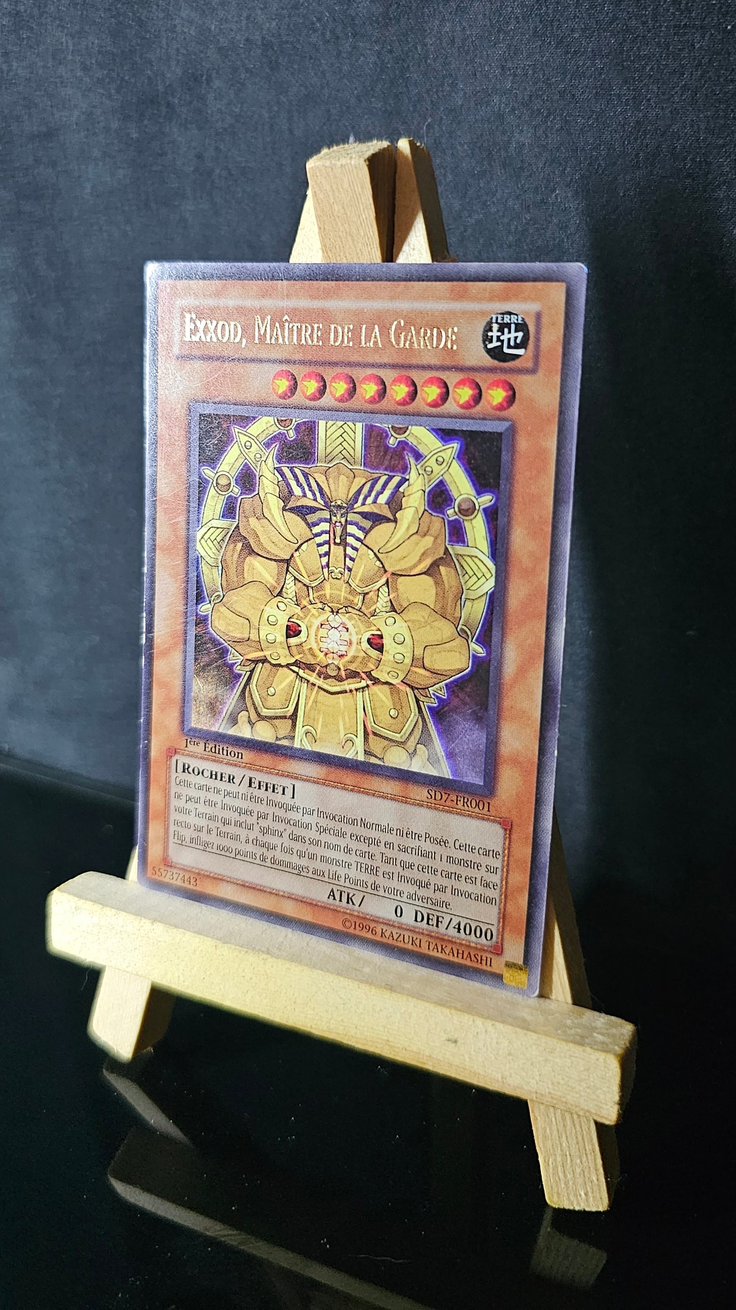 Yu-Gi-Oh! - Exxod, Maître De La Garde - SD7-FR001 - 1ère Edition