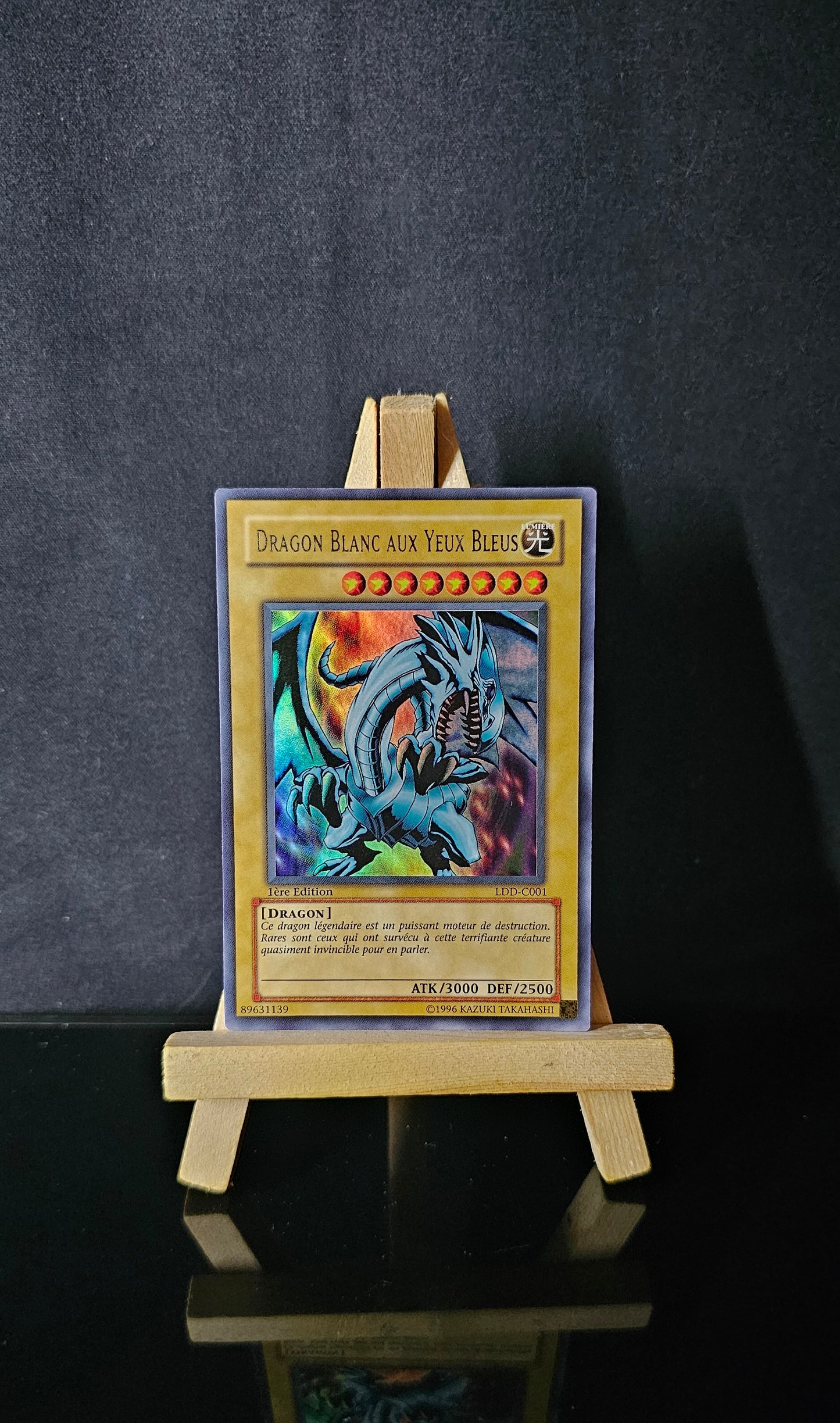 Yu-Gi-Oh! - Dragon Blanc Aux Yeux Bleus - LDD-C001 - 1ère Edition