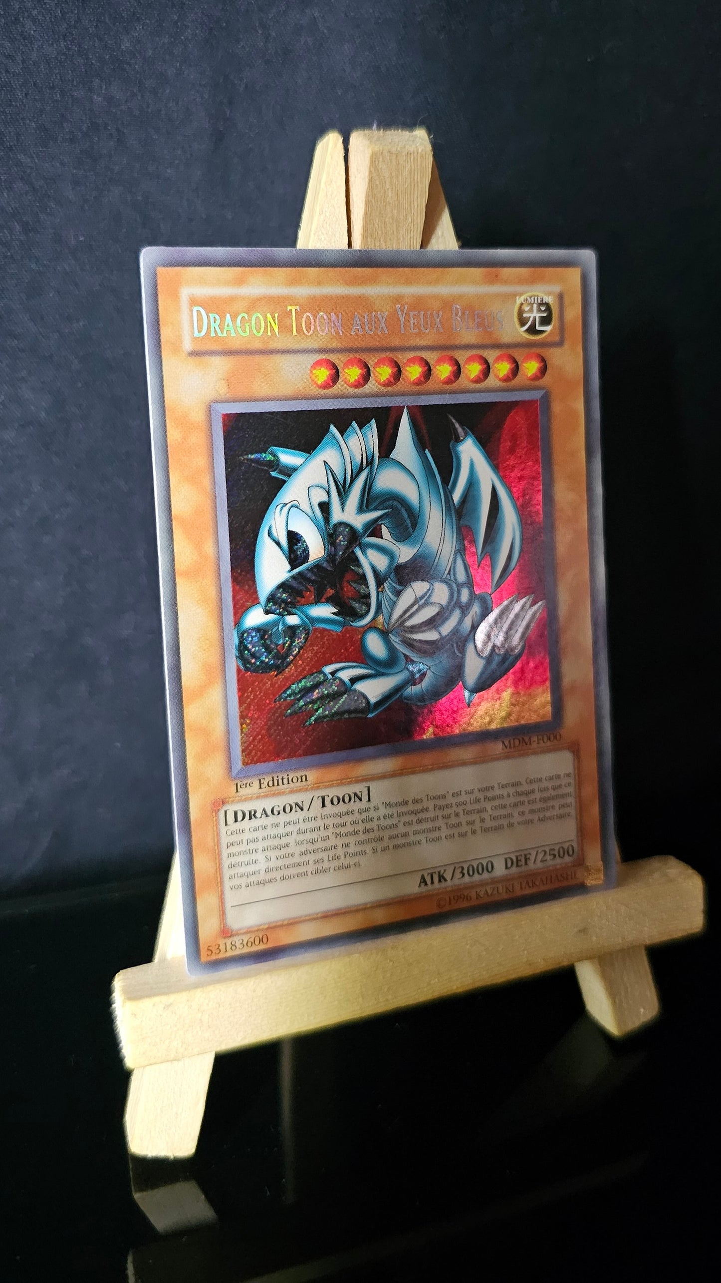 Yu-Gi-Oh! - Dragon Toon Aux Yeux Bleus - MDM-F000 - 1ère Edition