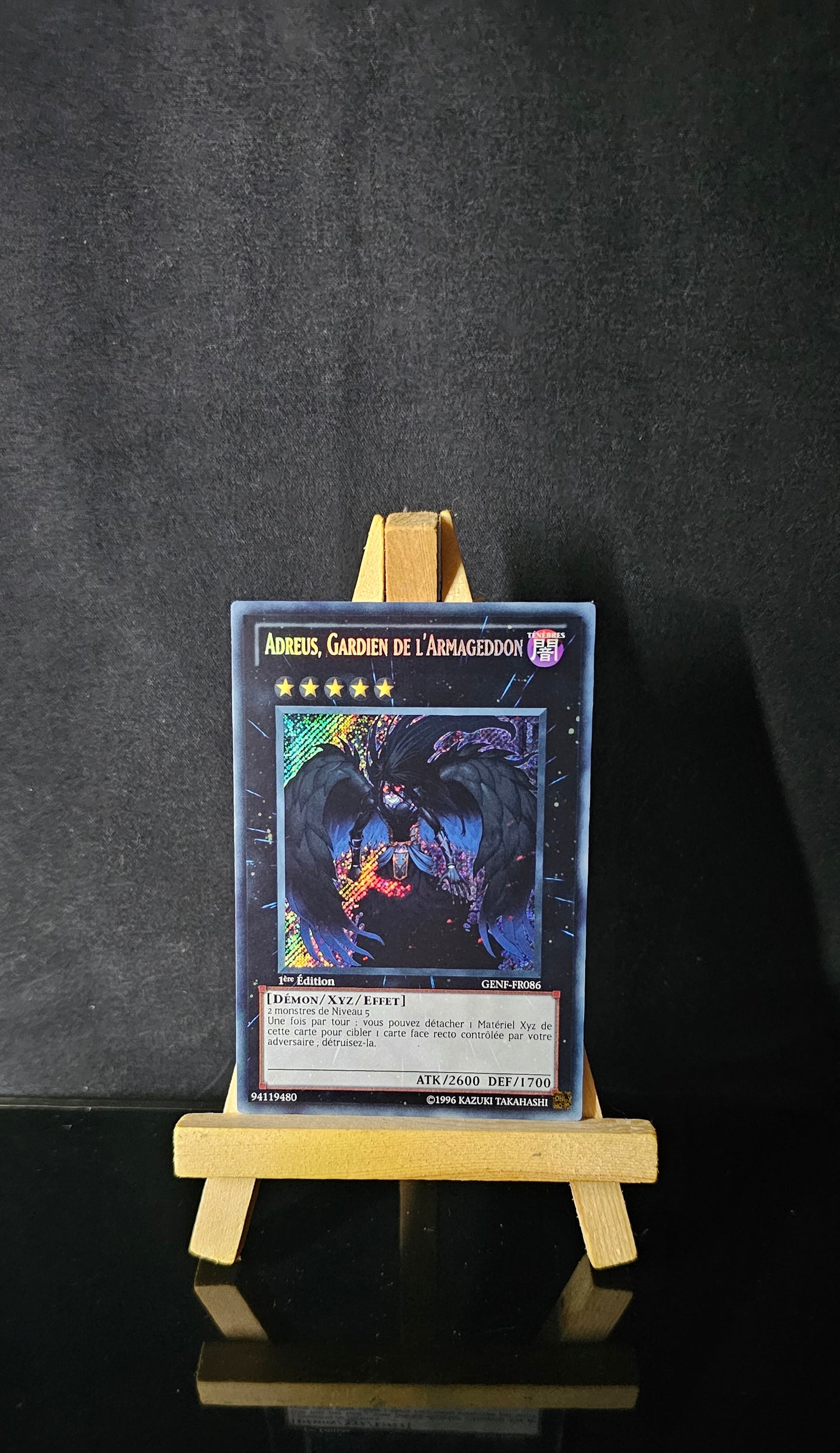 Yu-Gi-Oh! - Adreus, Gardien De L'Armageddon  - GENF-FR086 - 1ère Edition