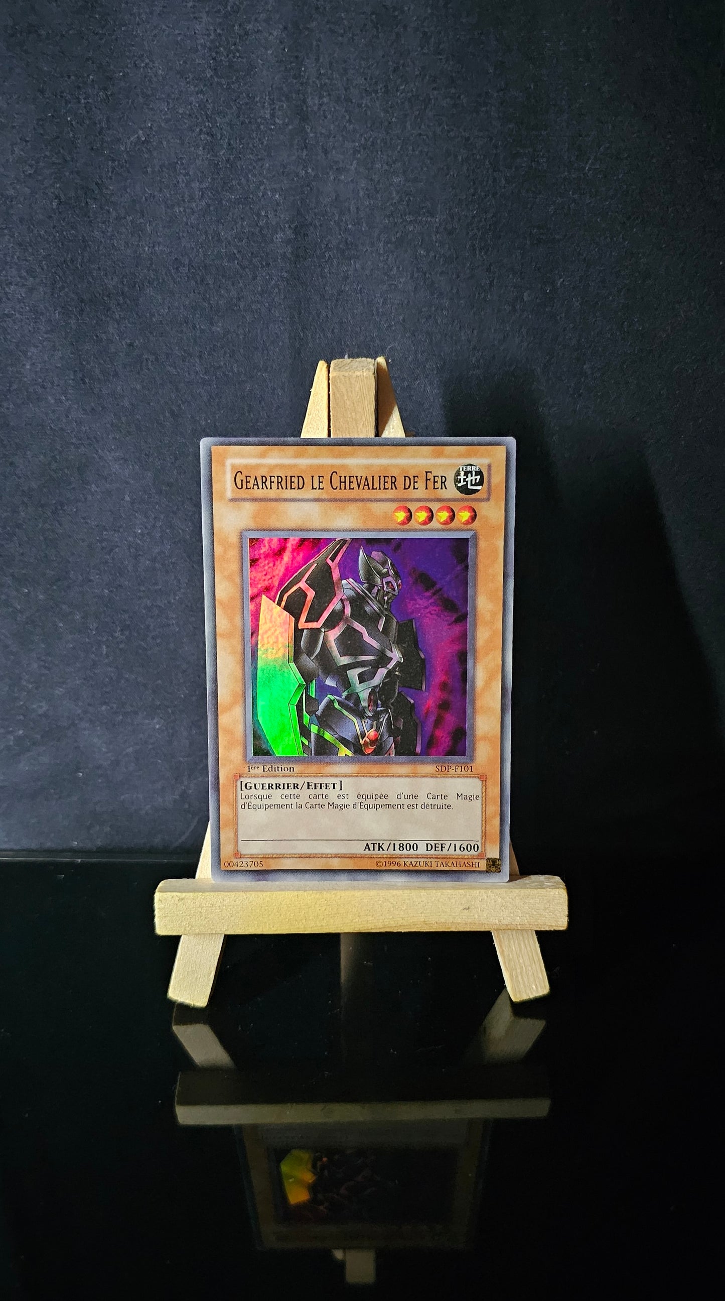 Yu-Gi-Oh! - Gearfried Le Chevalier De Fer - SDP-F101 - 1ère Edition