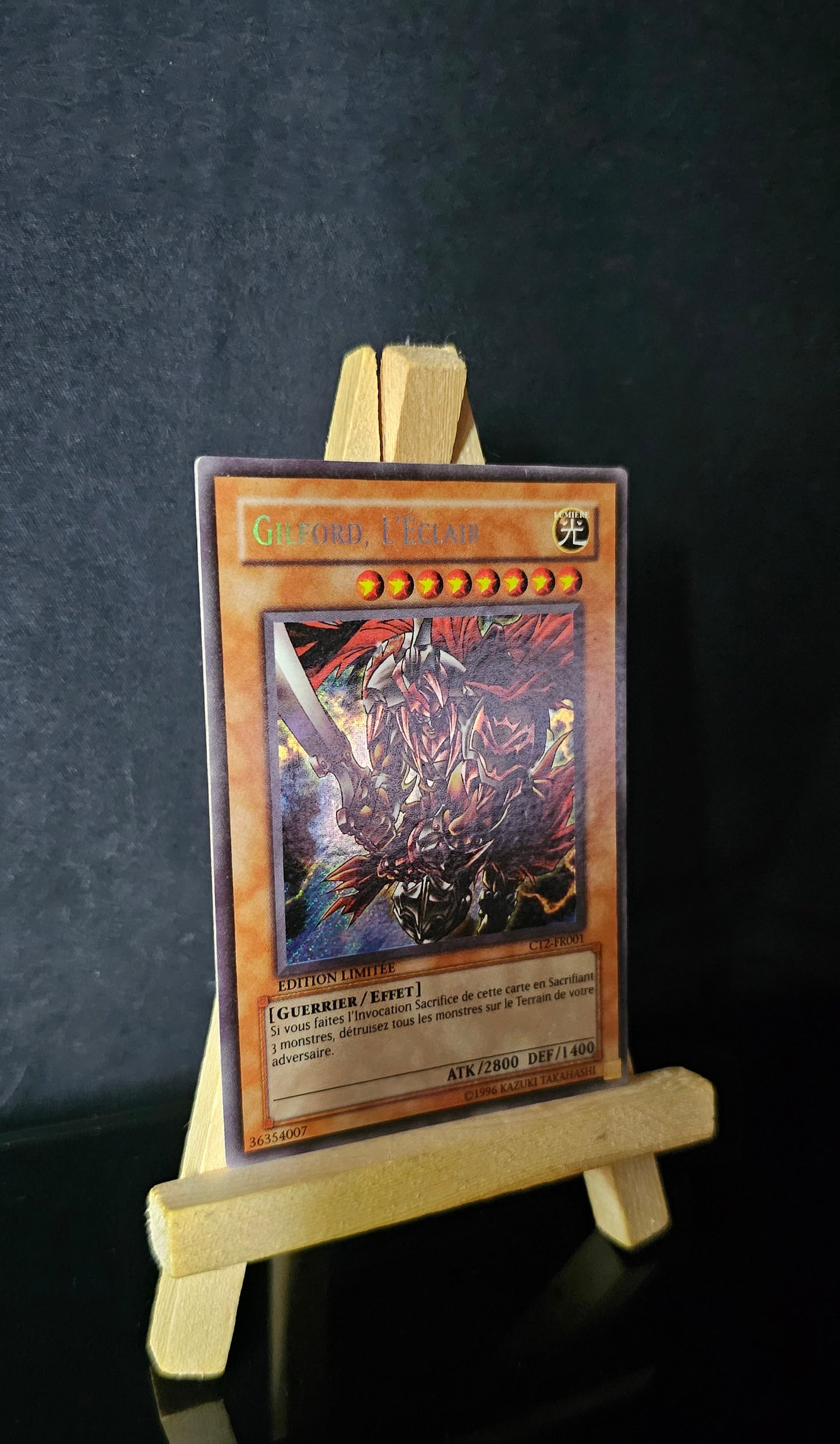 Yu-Gi-Oh! - Gilford, L'Éclair - CT2-FR001 - EDITION LIMITEE