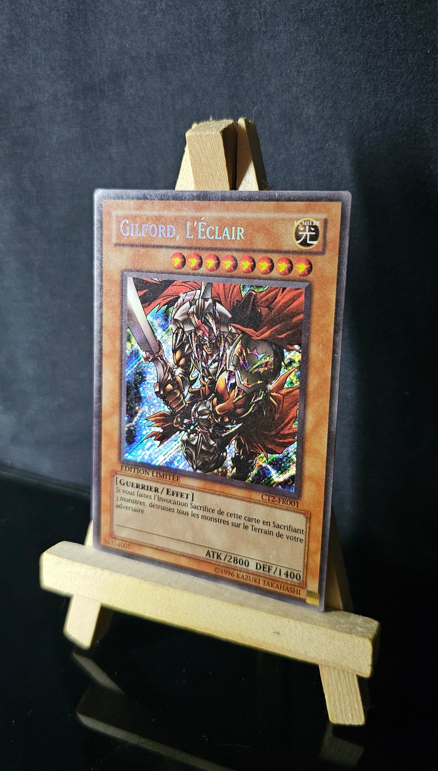 Yu-Gi-Oh! - Gilford, L'Éclair - CT2-FR001 - EDITION LIMITEE