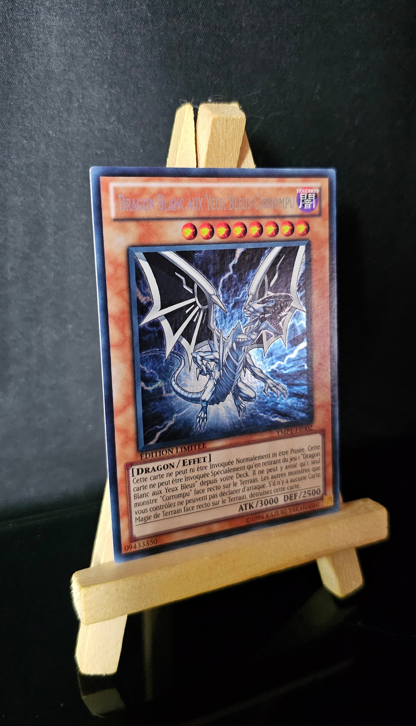 Yu-Gi-Oh! - Dragon Blanc Aux Yeux Bleus Corrompu - YMP1-FR002 - EDITION LIMITEE