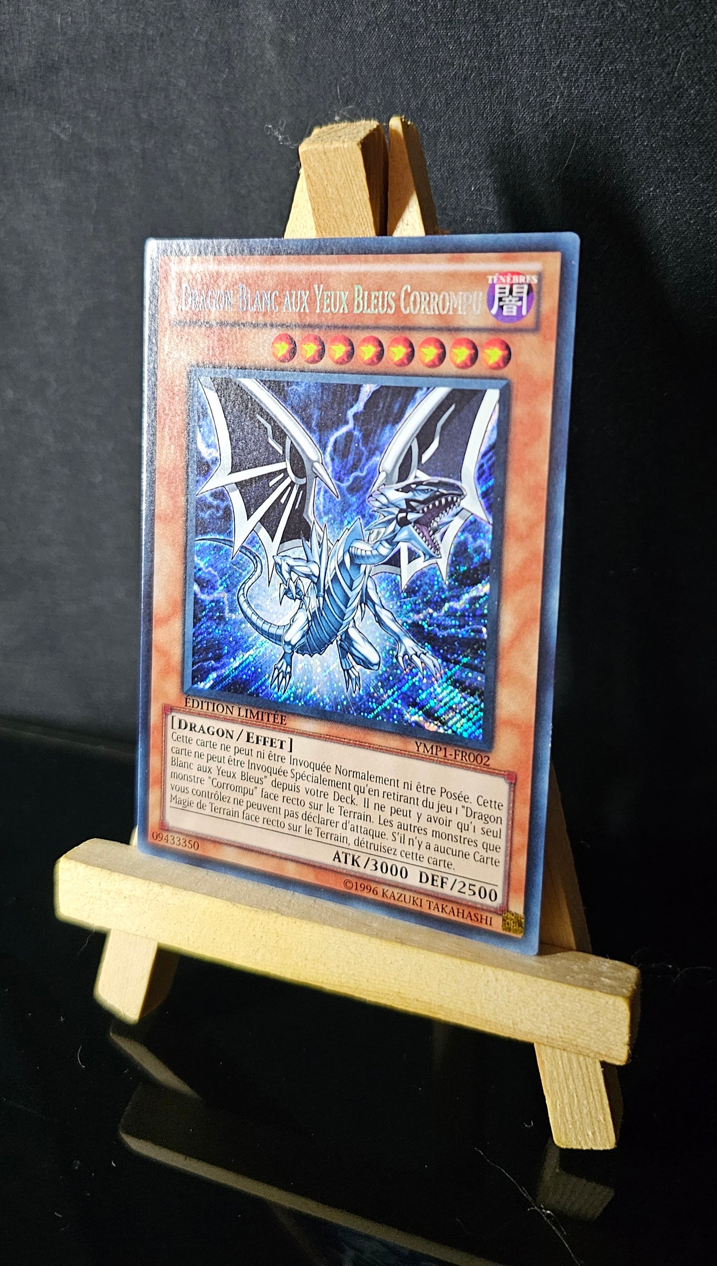 Yu-Gi-Oh! - Dragon Blanc Aux Yeux Bleus Corrompu - YMP1-FR002 - EDITION LIMITEE