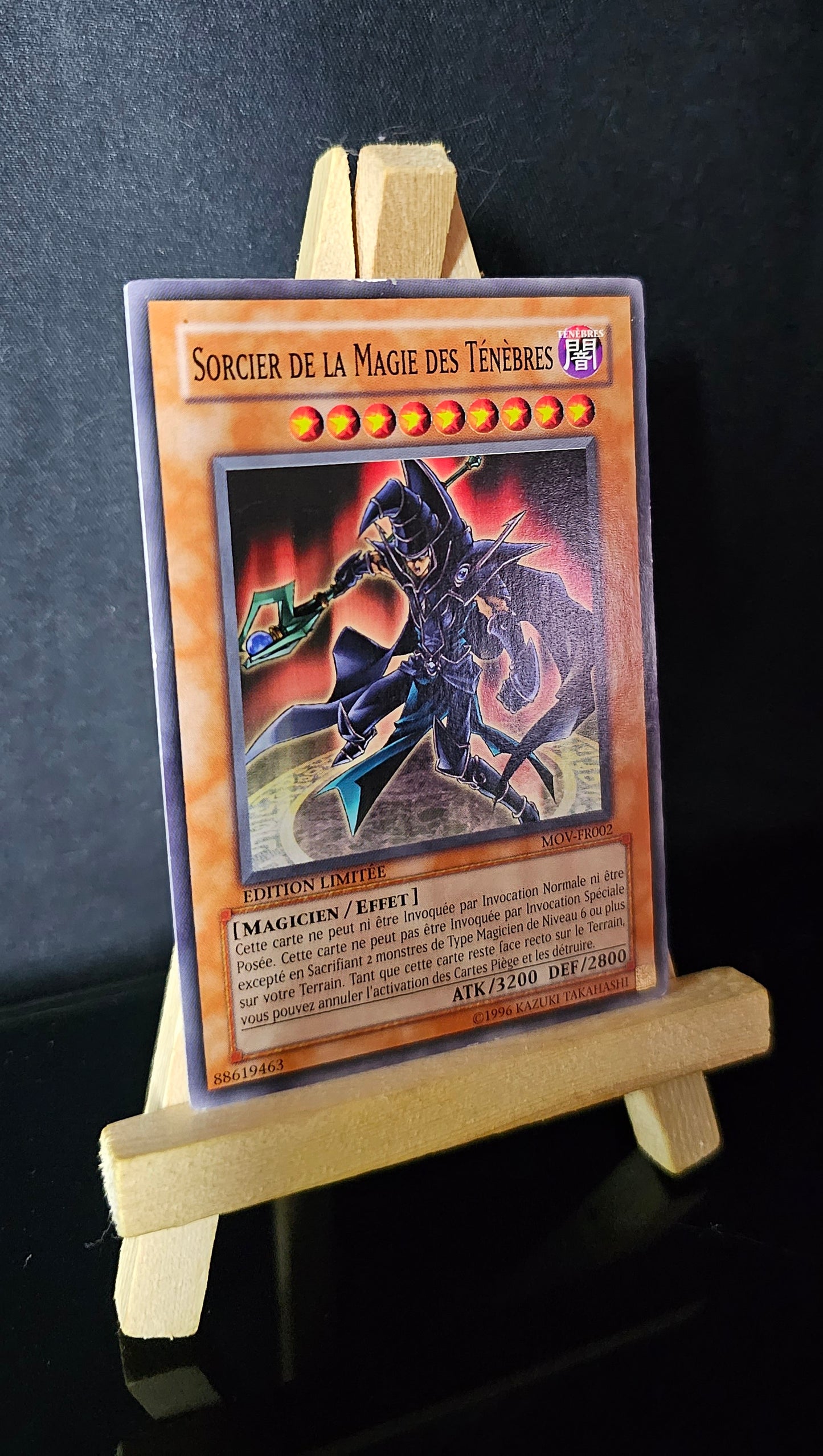 Yu-Gi-Oh! - Sorcier De La Magie Des Ténèbres - MOV-FR002 - EDITION LIMITEE