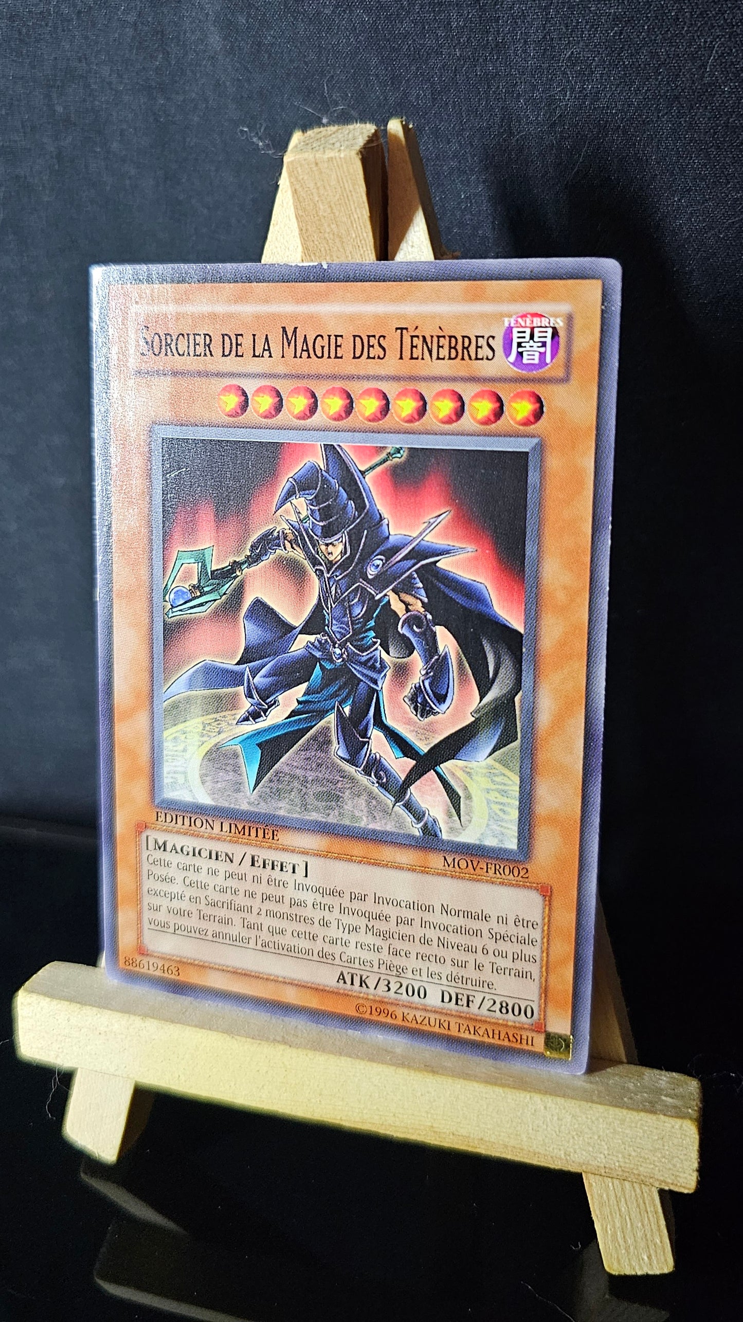 Yu-Gi-Oh! - Sorcier De La Magie Des Ténèbres - MOV-FR002 - EDITION LIMITEE