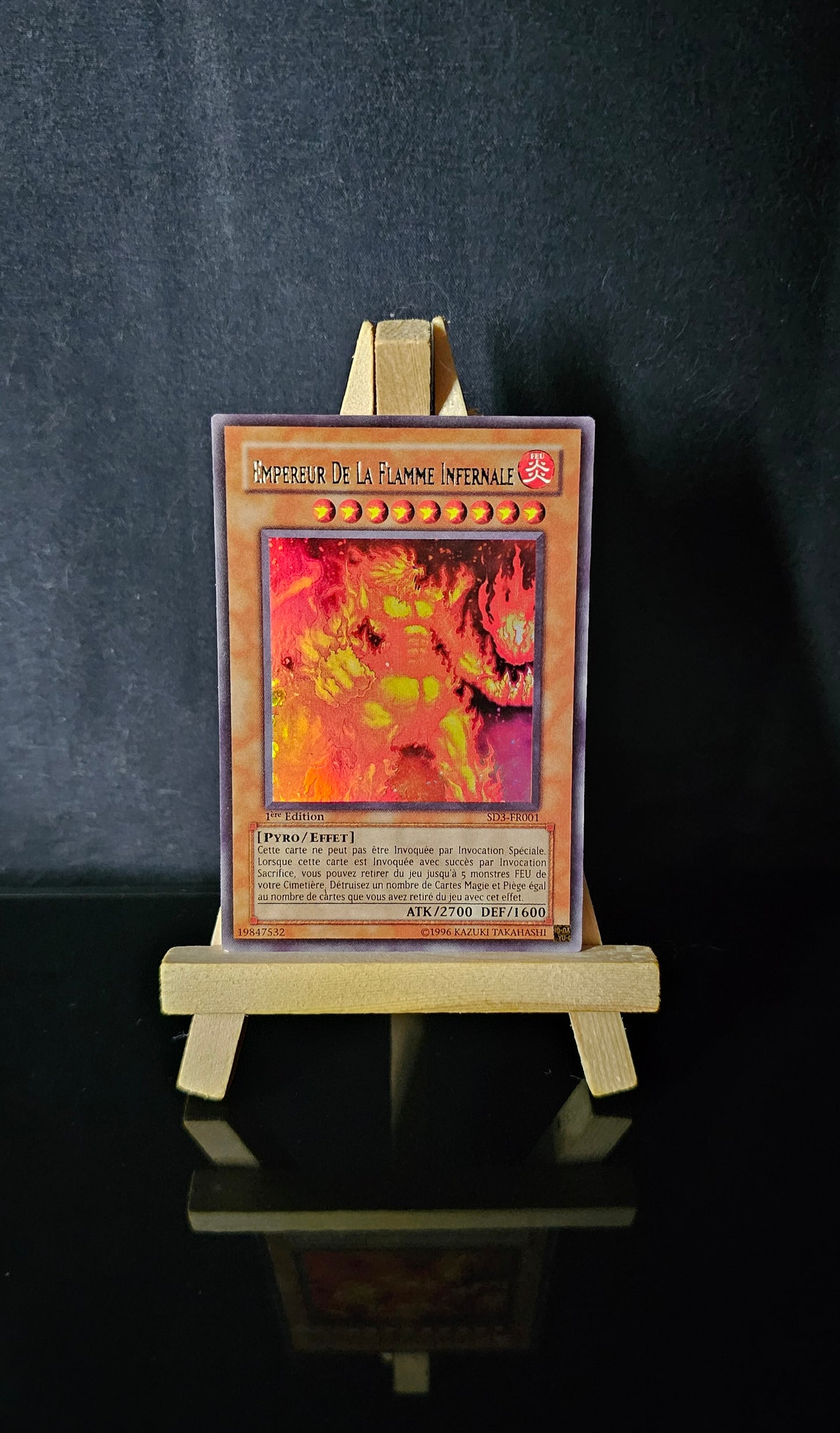 Yu-Gi-Oh! - Empereur De La Flamme Infernale - SD3-FR001 - 1ère Edition