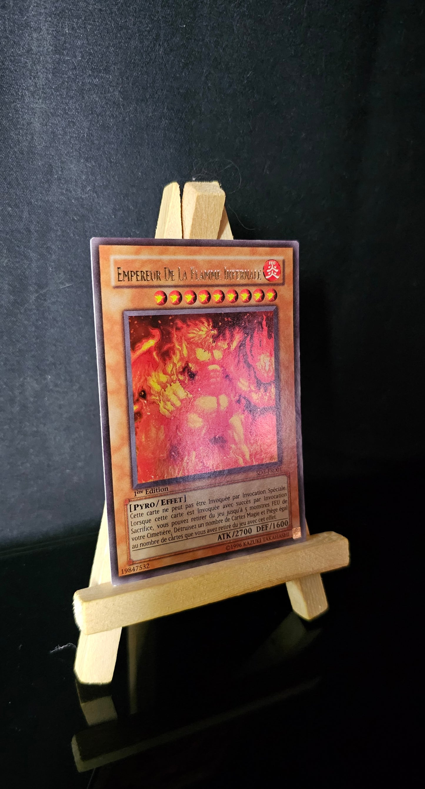 Yu-Gi-Oh! - Empereur De La Flamme Infernale - SD3-FR001 - 1ère Edition