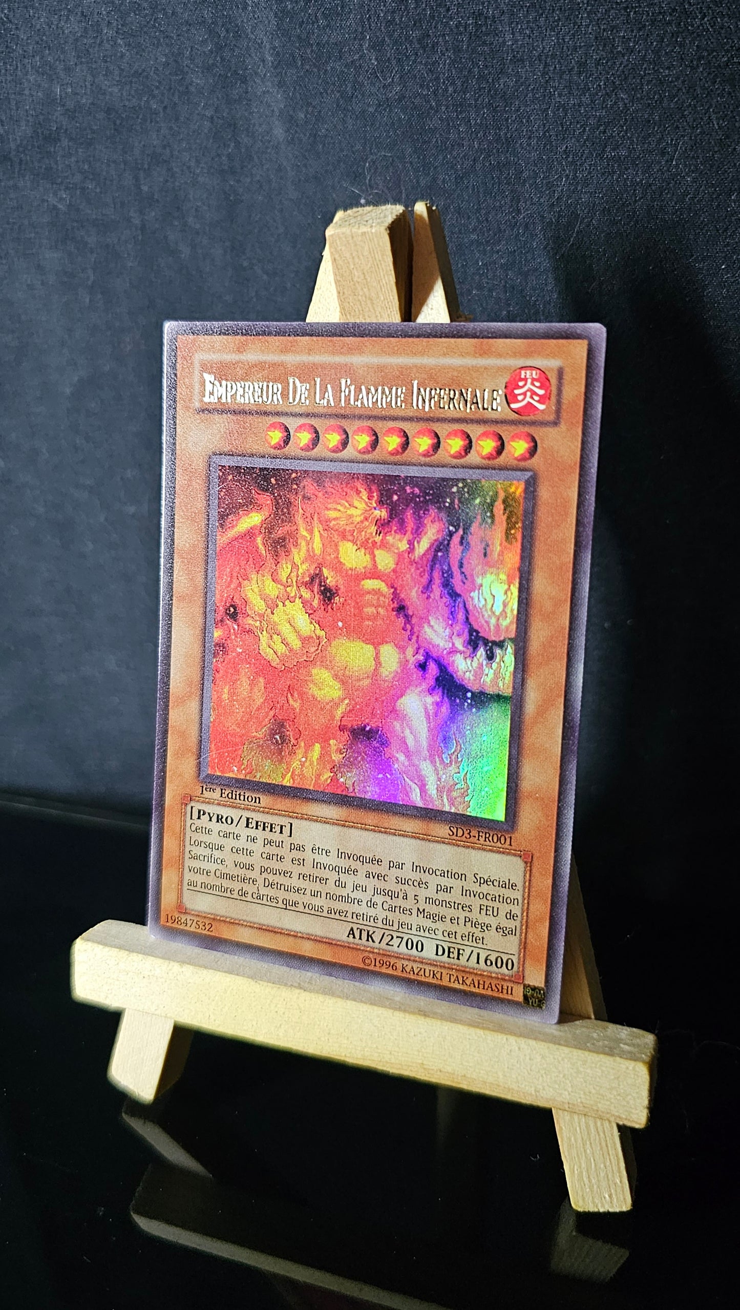 Yu-Gi-Oh! - Empereur De La Flamme Infernale - SD3-FR001 - 1ère Edition