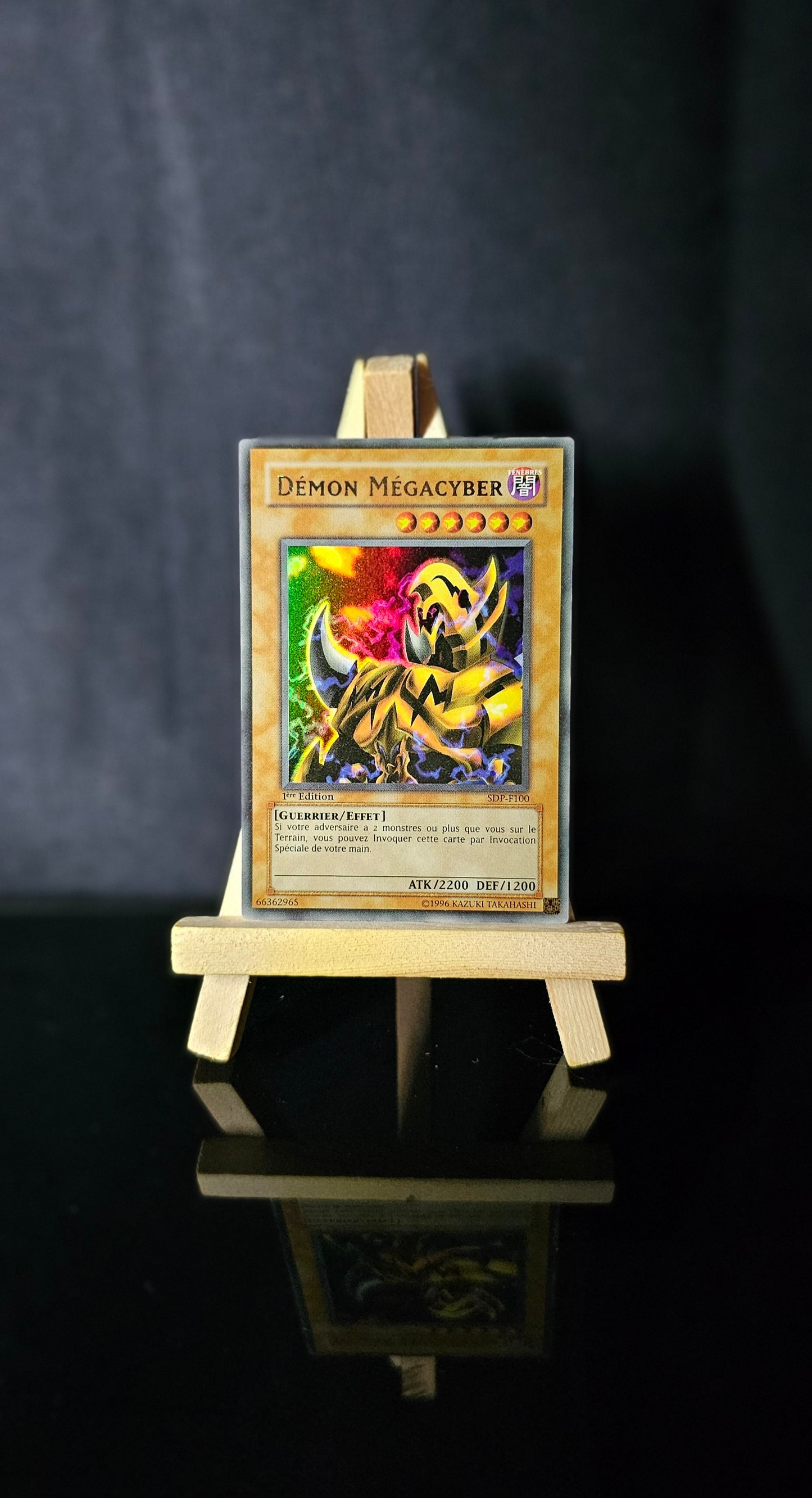 Yu-Gi-Oh! - Démon Mégacyber - SDP-F100 - 1ère Edition