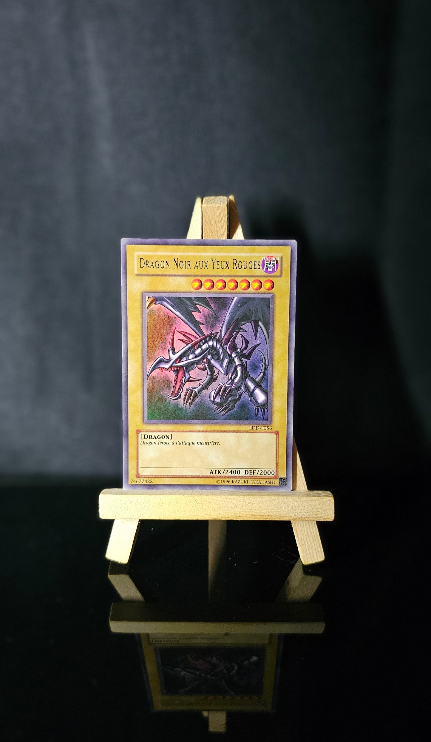 Yu-Gi-Oh! - Dragon Noir Aux Yeux Rouges - LDD-F056