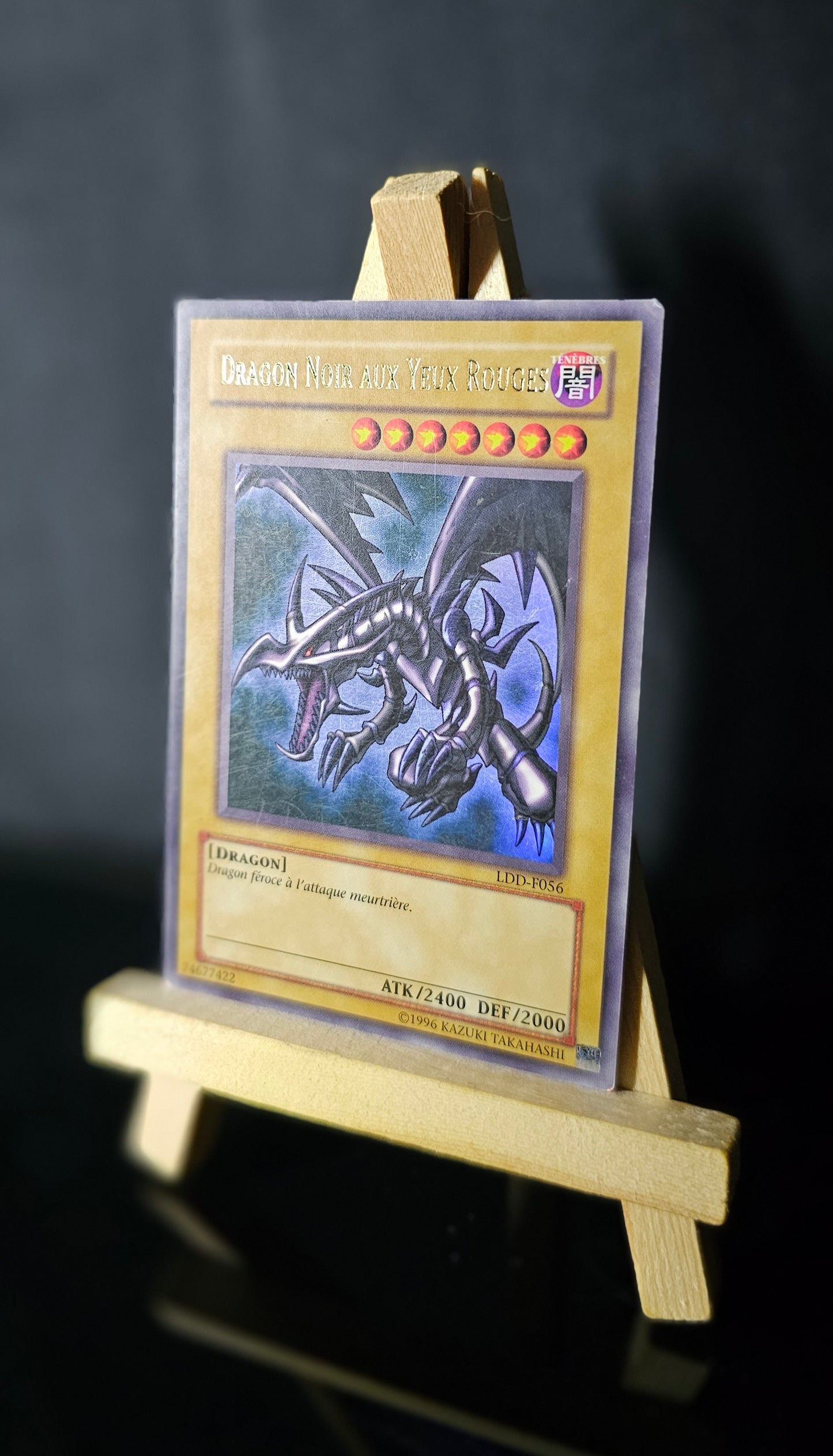 Yu-Gi-Oh! - Dragon Noir Aux Yeux Rouges - LDD-F056