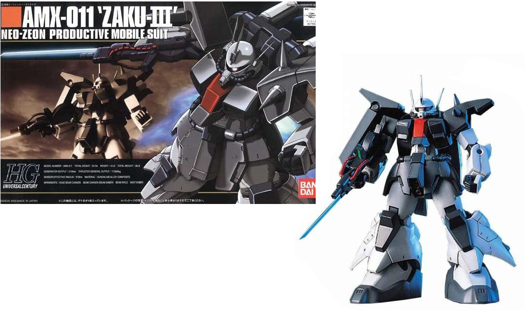 GUNDAM - HGUC AMX-011 Zaku III 1/144 - Model Kit